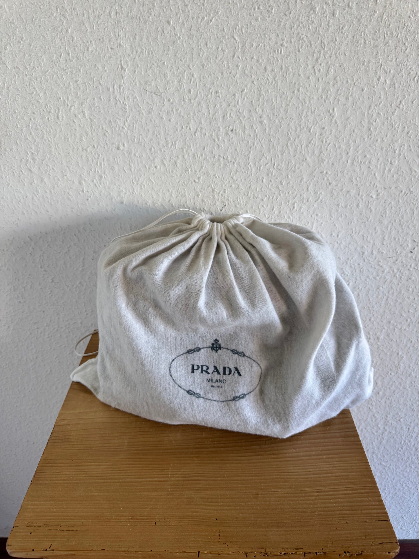 Prada Heart Print Nylon Backpack