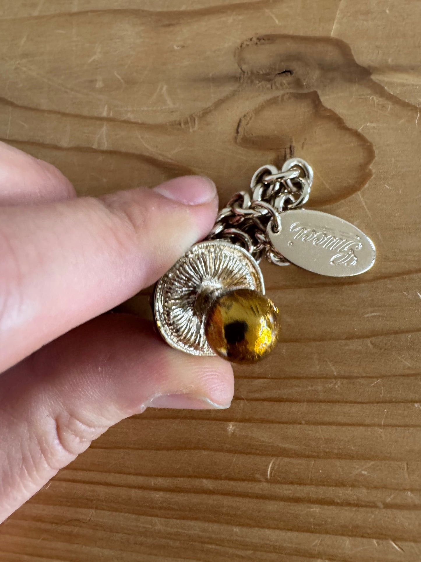 Gucci Mushroom Bag Charm Keychain