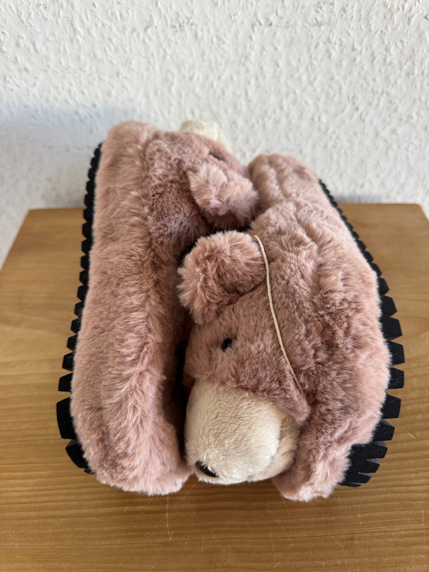 Dolce & Gabbana FW17 Teddy Bear Plush Slippers