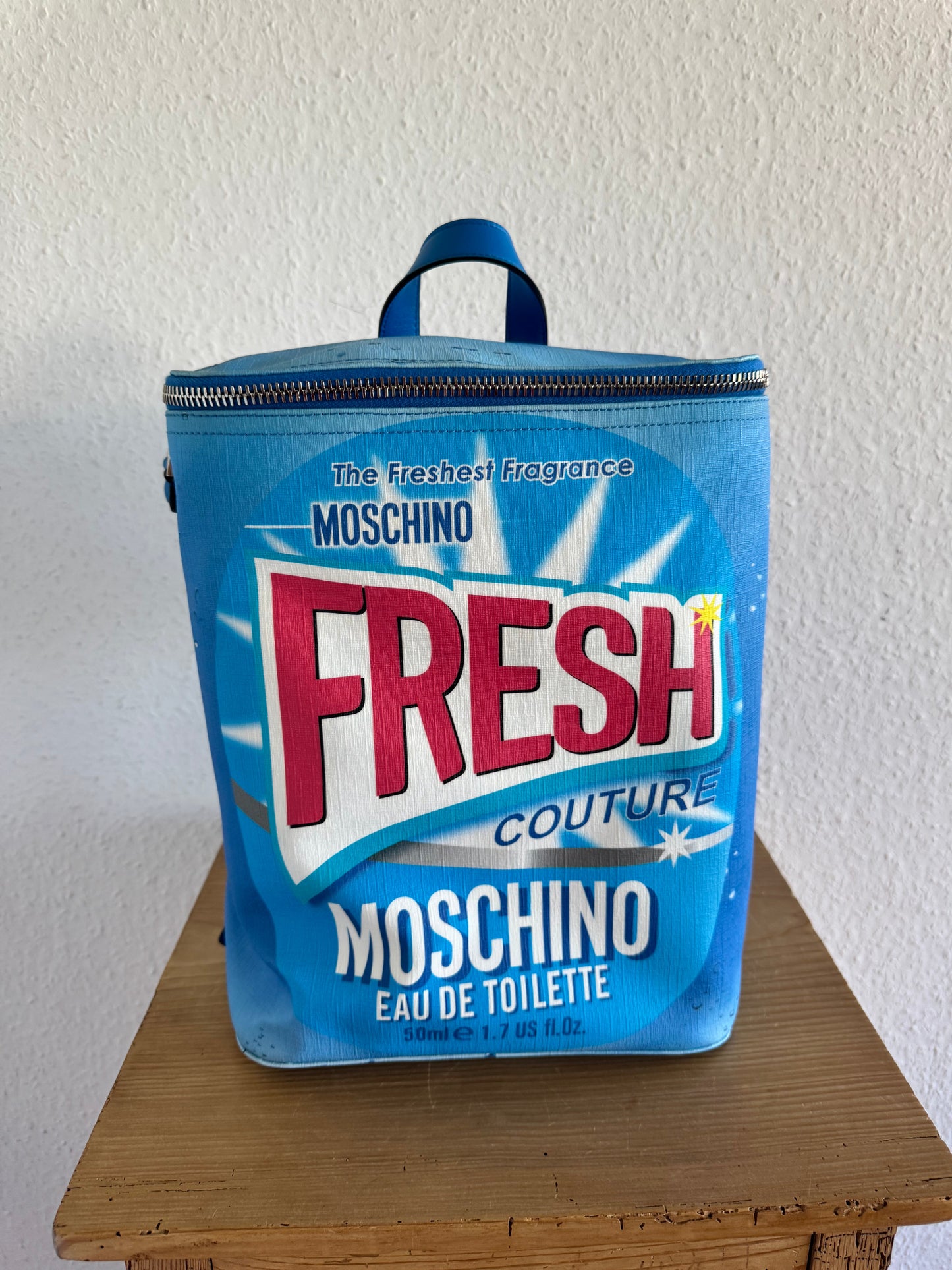 Moschino Fresh Couture Bottle Backpack