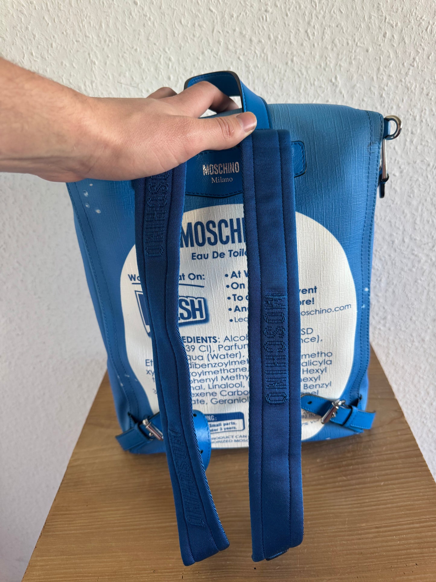 Moschino Fresh Couture Bottle Backpack