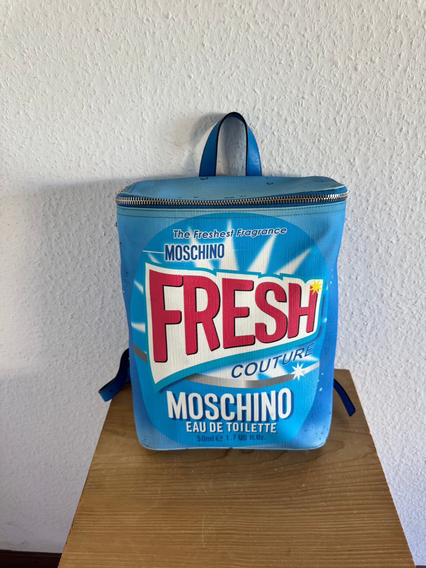 Moschino Fresh Couture Bottle Backpack