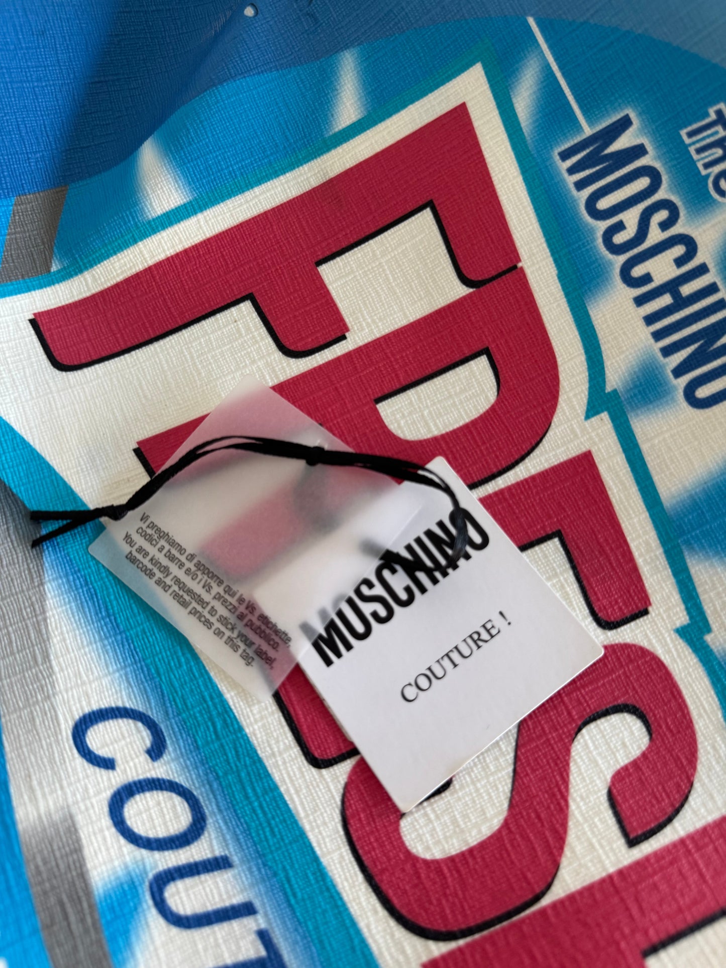 Moschino Fresh Couture Bottle Backpack