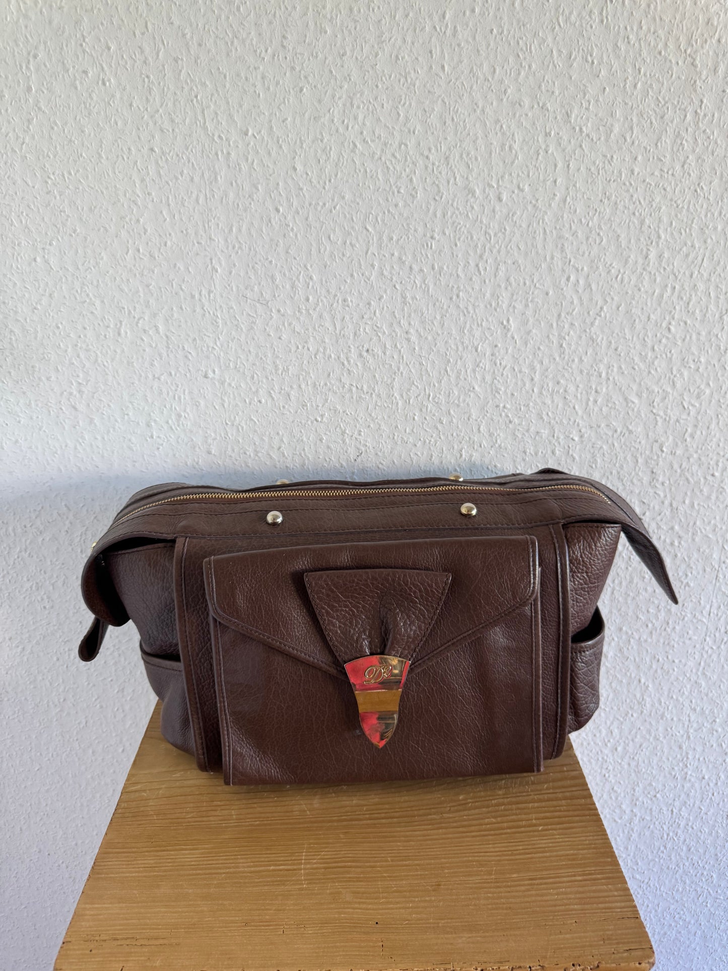 Dsquared2 FW11 Leather Multi Pocket Bag Large
