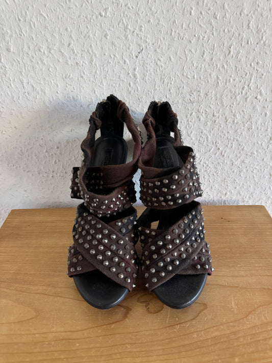 Burberry Prorsum Studded Strap Heels