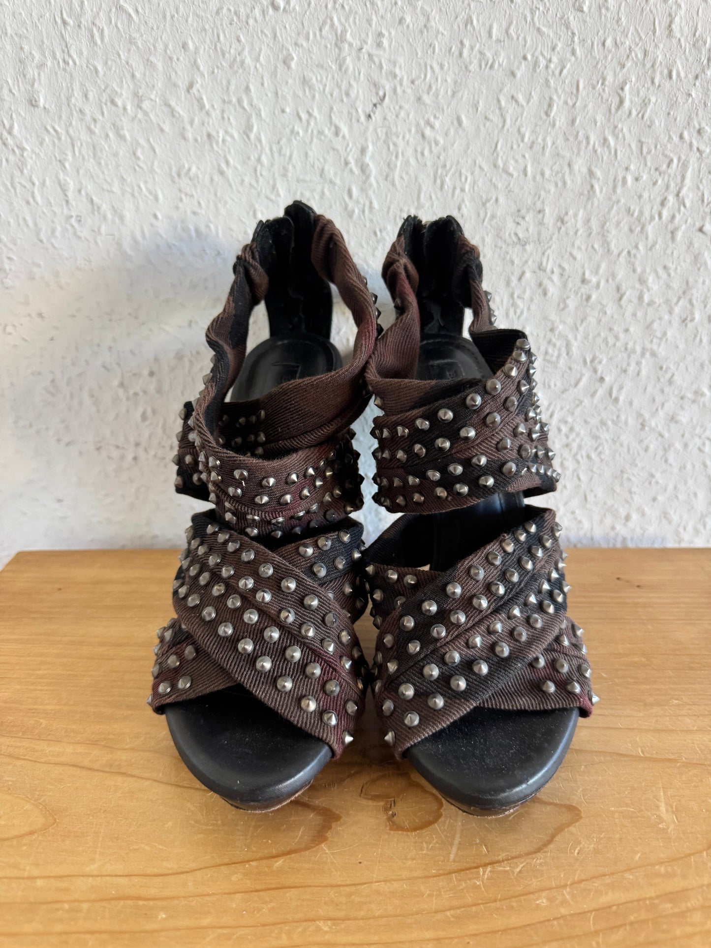 Burberry Prorsum Studded Strap Heels