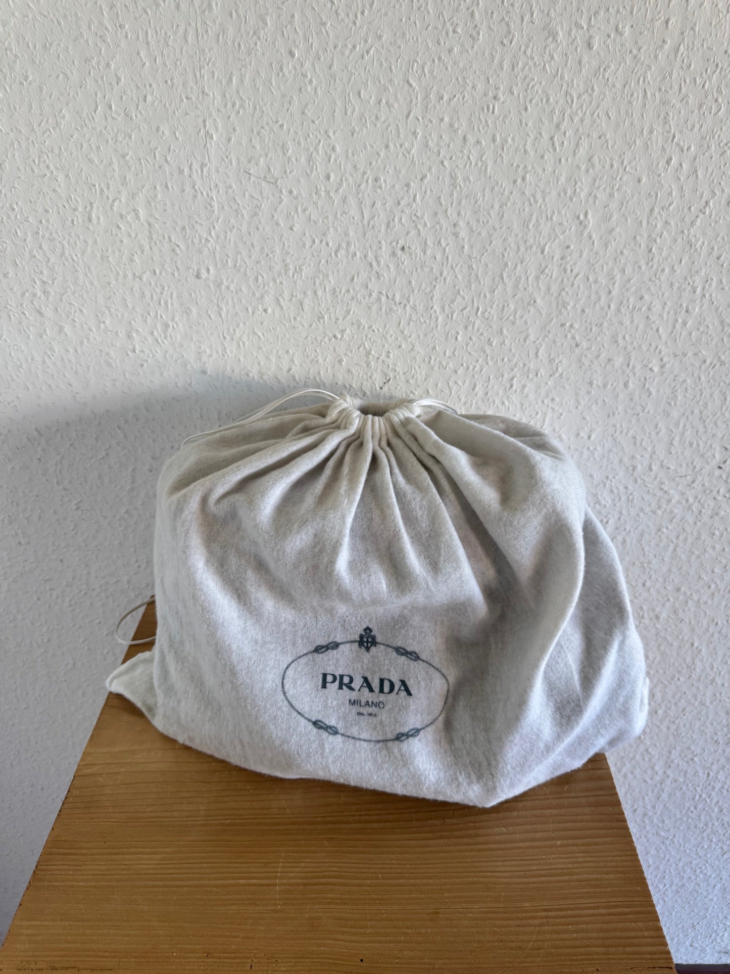 Prada Heart Print Nylon Backpack