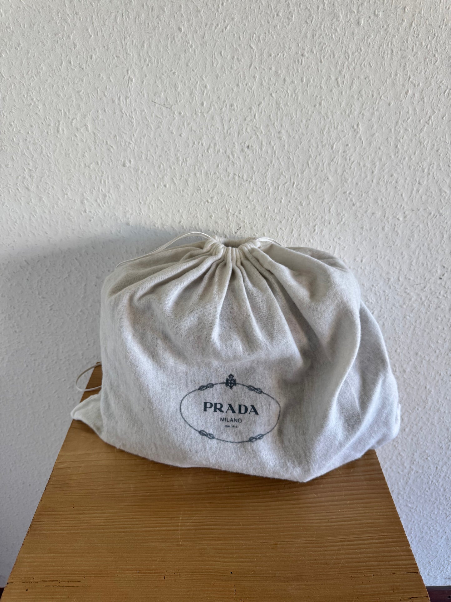 Prada Heart Print Nylon Backpack