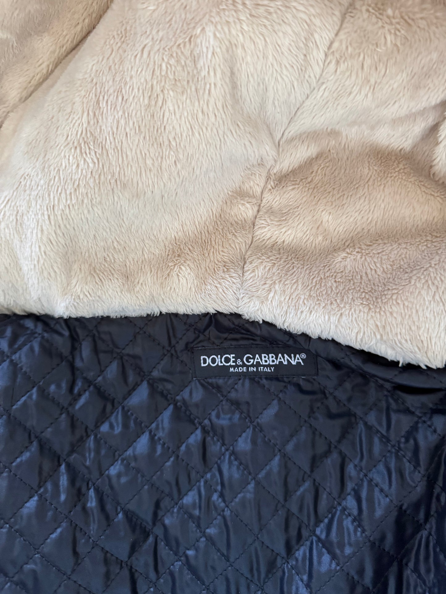 Dolce & Gabbana FW17 Leopard Faux Fur Hooded Vest