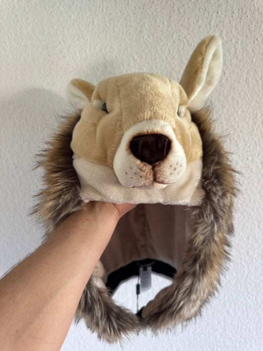 Dolce & Gabbana FW17 Faux Fur Rabbit Head Hat