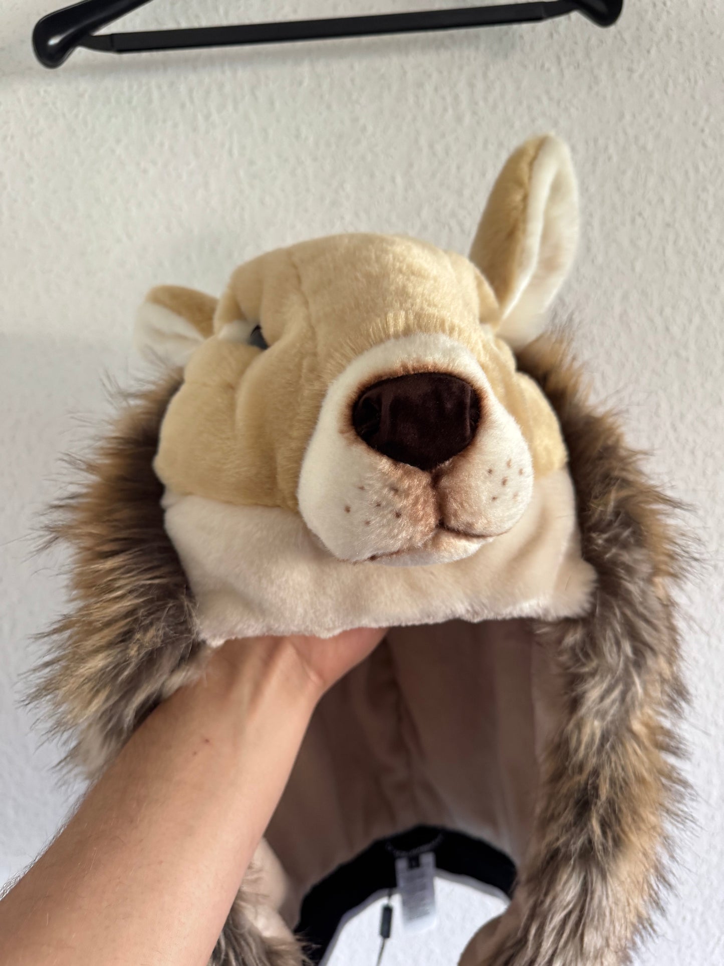 Dolce & Gabbana FW17 Faux Fur Rabbit Head Hat