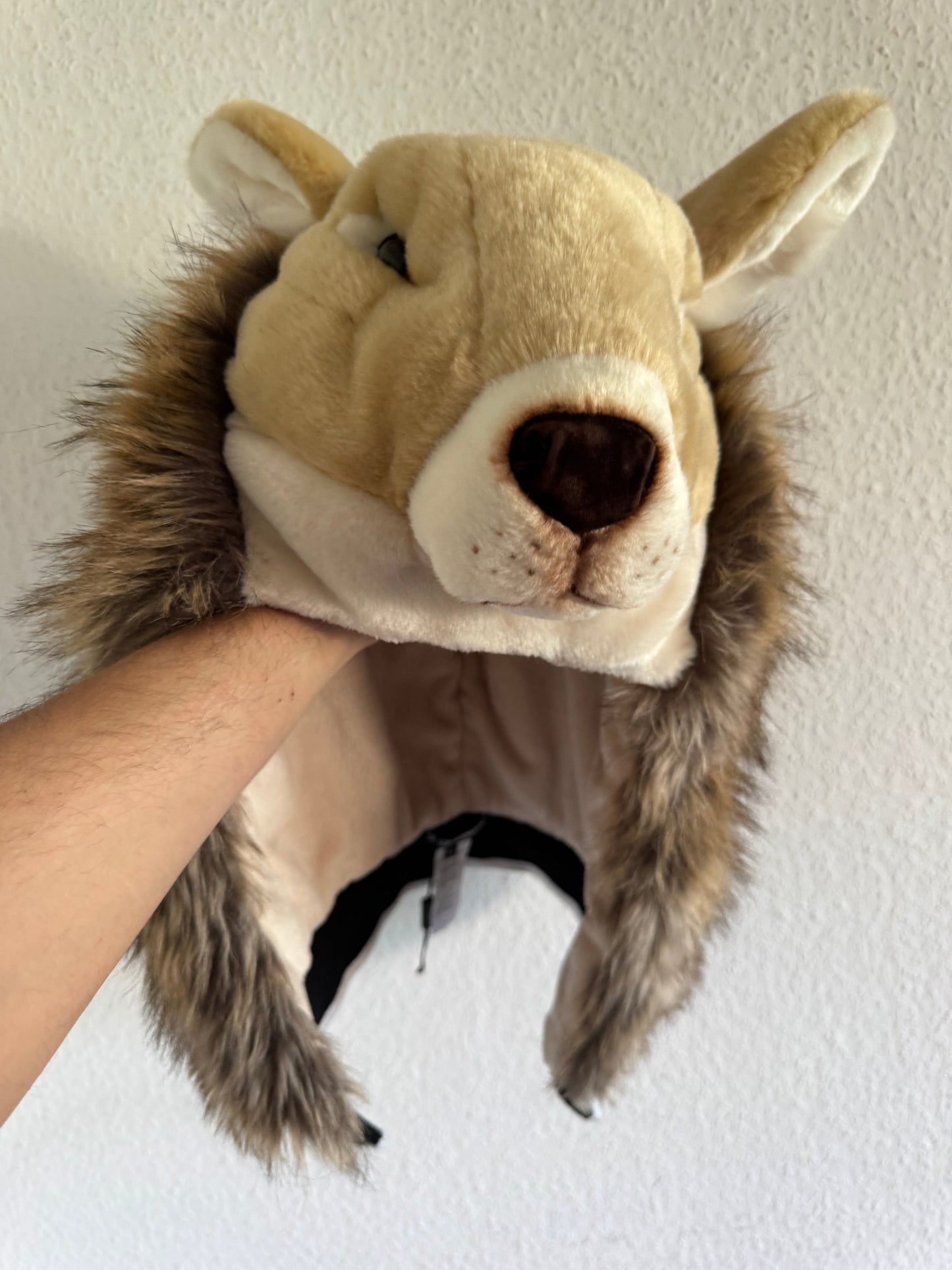 Dolce & Gabbana FW17 Faux Fur Rabbit Head Hat