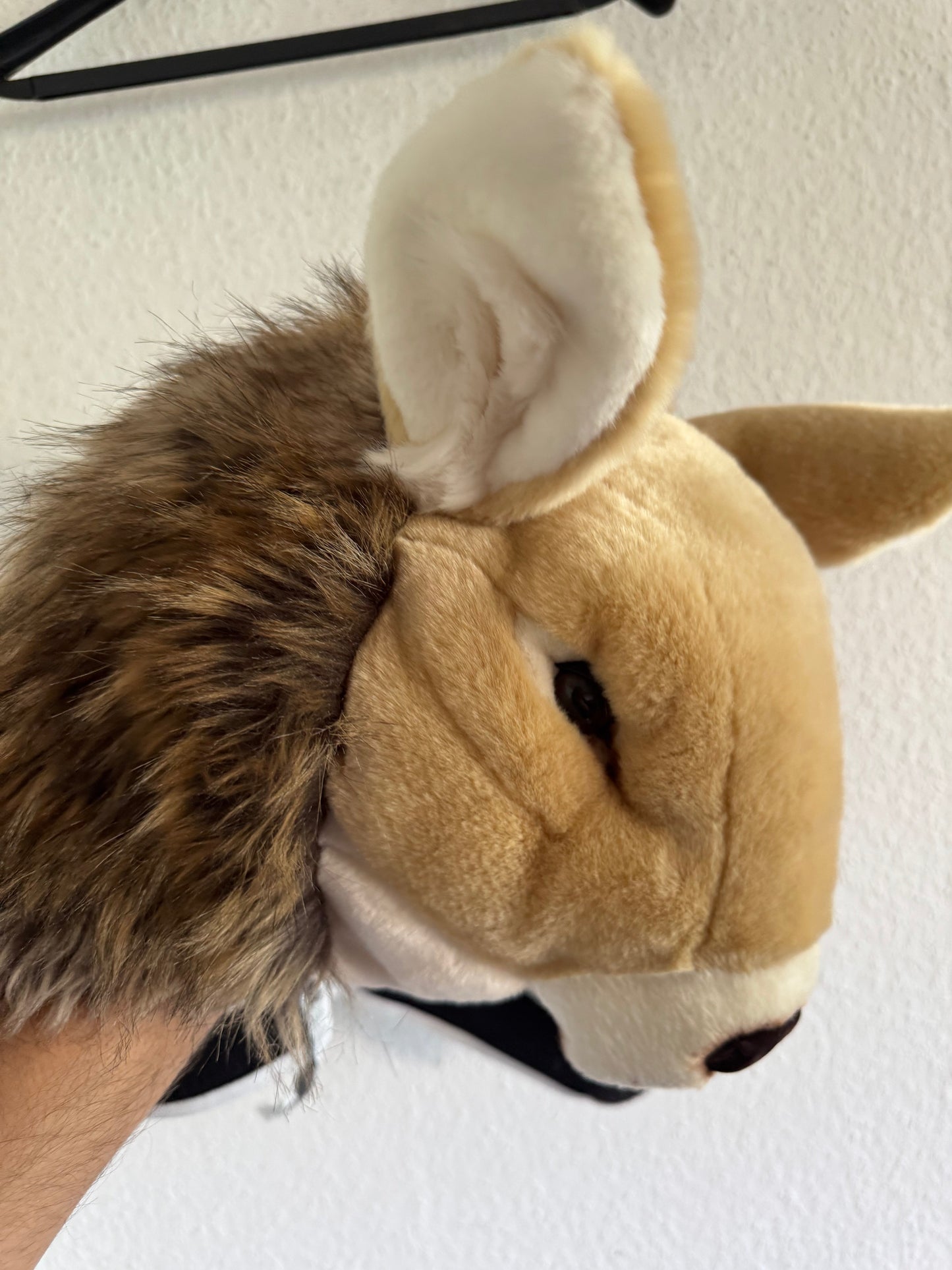 Dolce & Gabbana FW17 Faux Fur Rabbit Head Hat