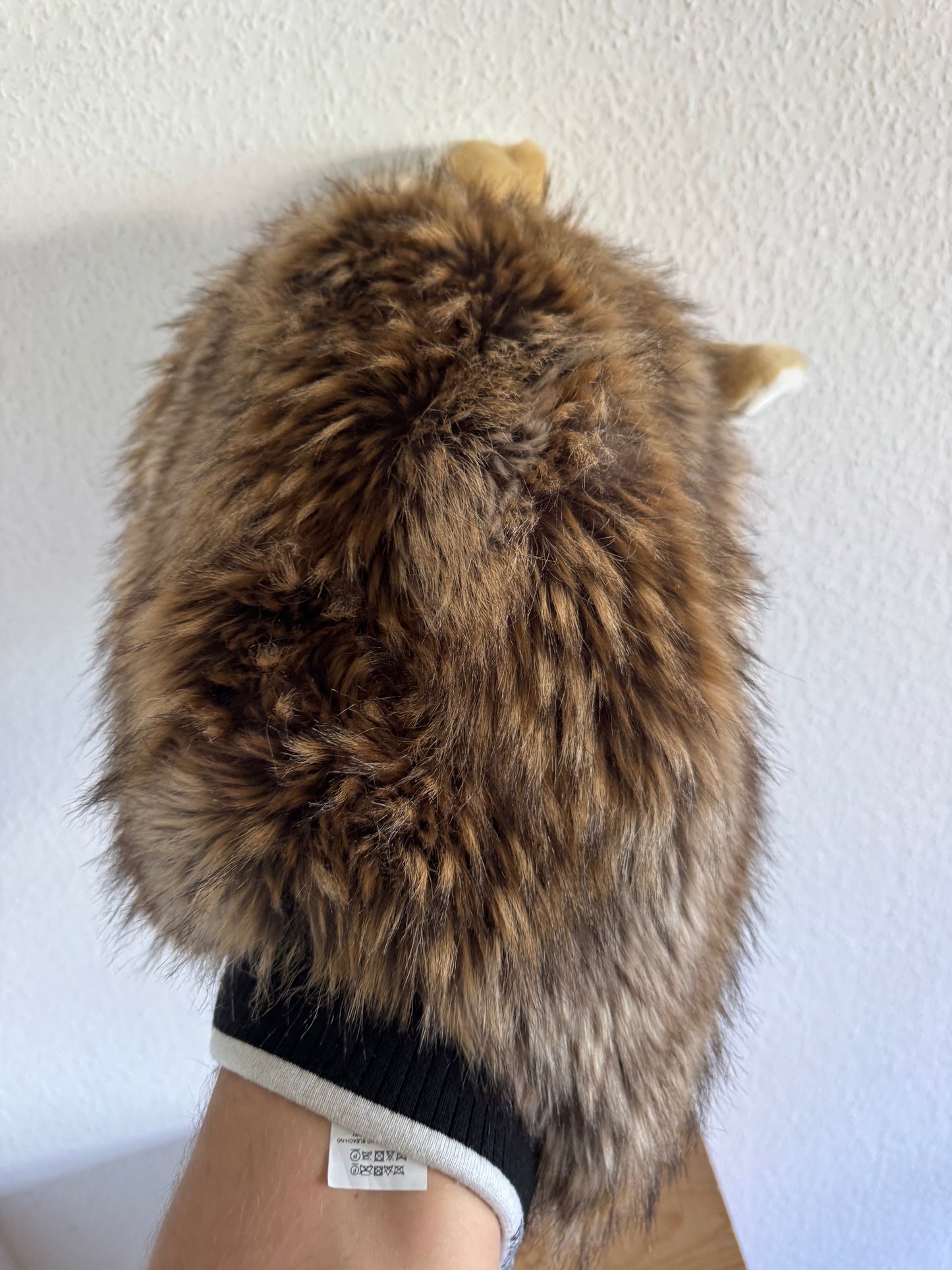 Dolce & Gabbana FW17 Faux Fur Rabbit Head Hat