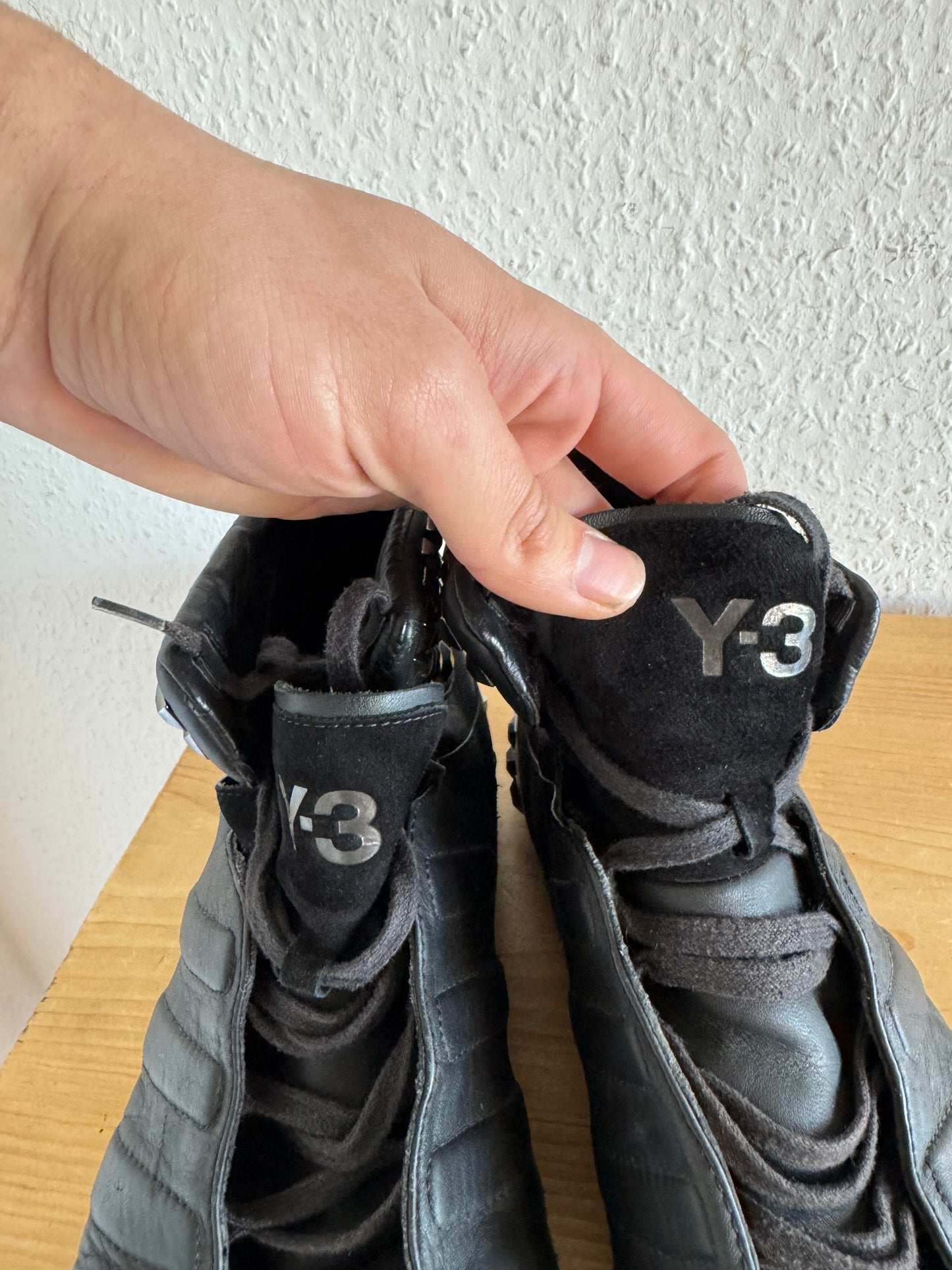 Y-3 Honja High Studded Sneakers