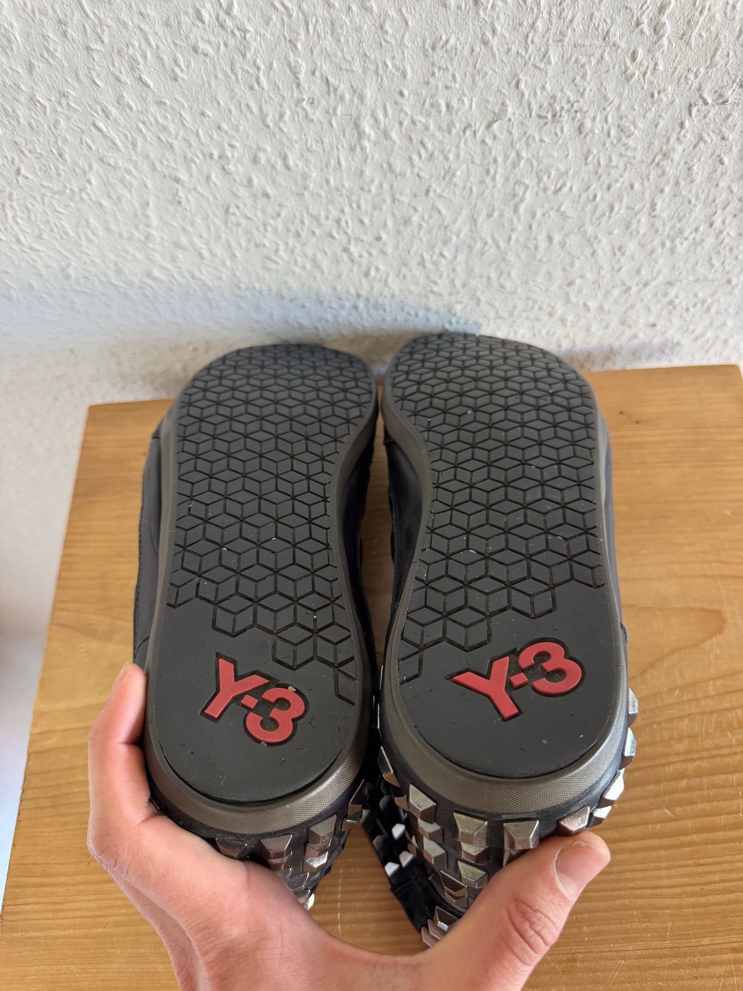 Y-3 Honja High Studded Sneakers