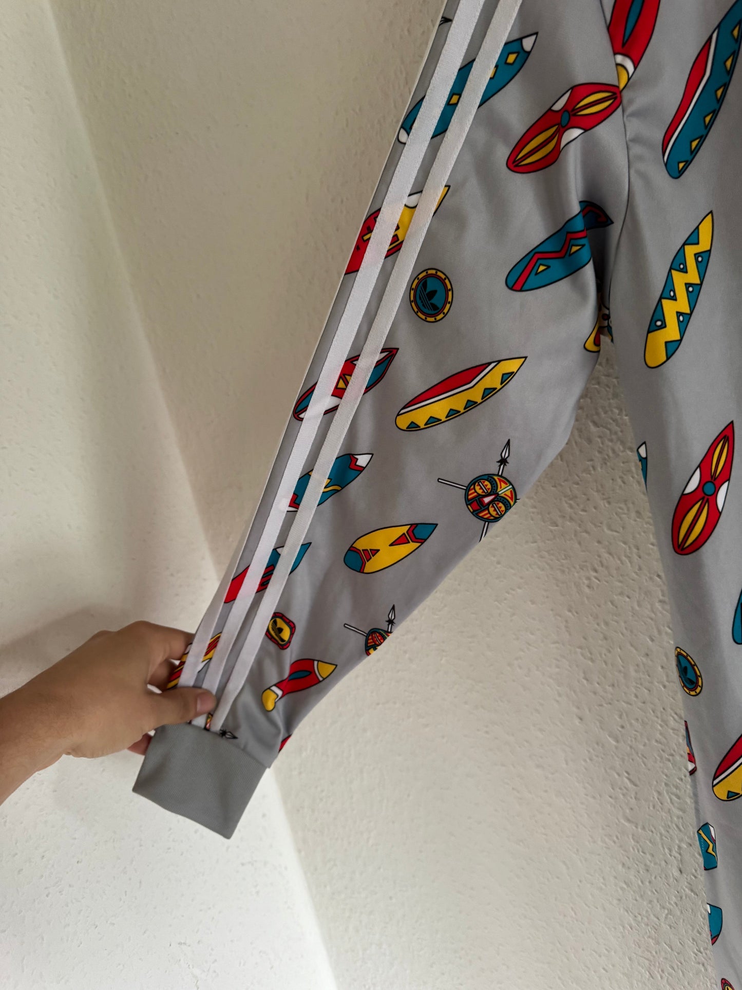 Adidas x Jeremy Scott Obyo Africa Print Hooded Dress