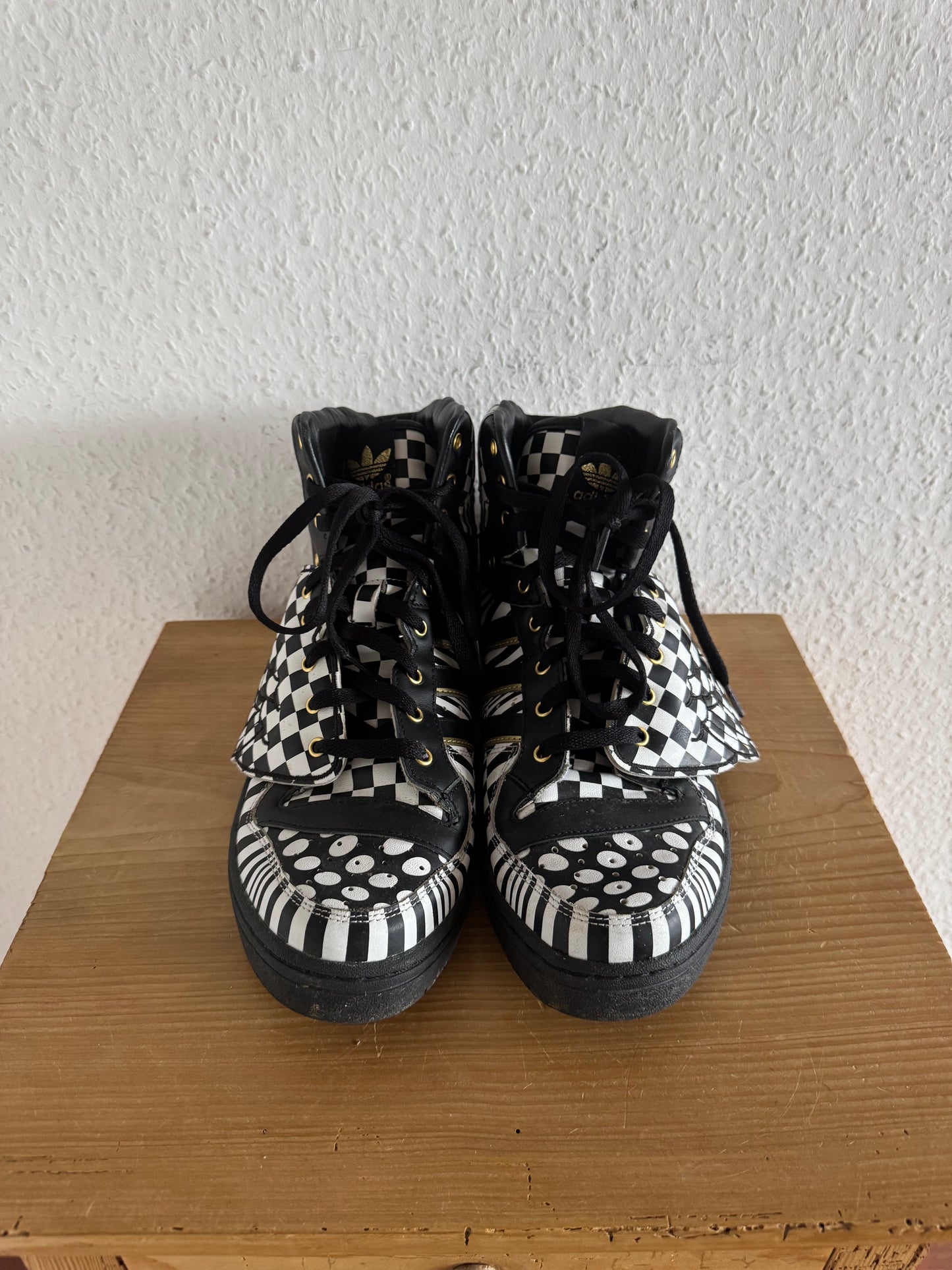 Adidas x Jeremy Scott Wings 1.0 OPART Checkerboard Black White
