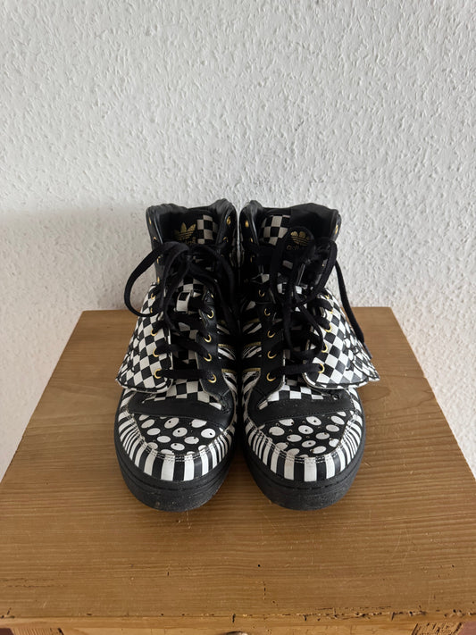Adidas x Jeremy Scott Wings 1.0 OPART Checkerboard Black White