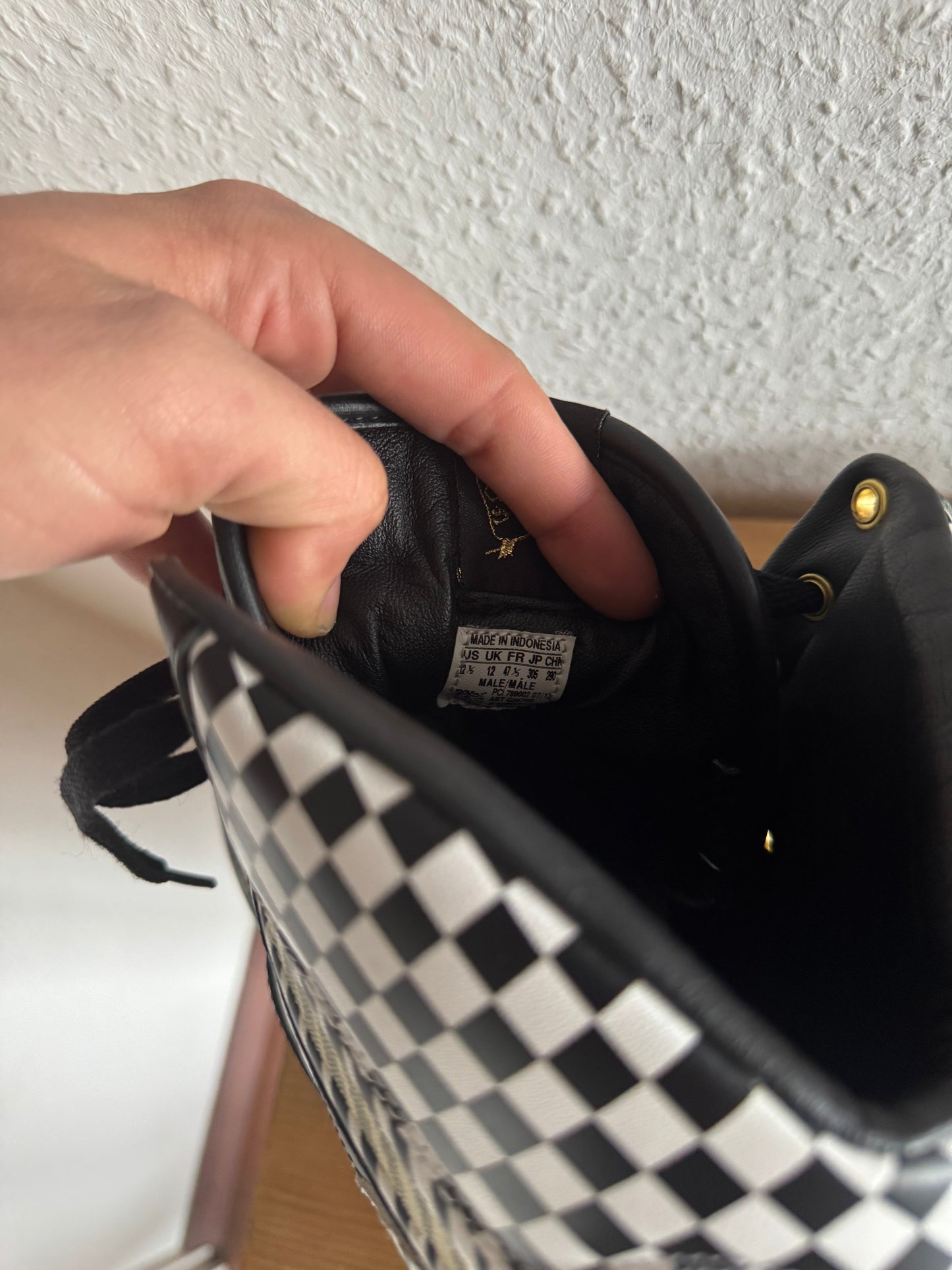 Adidas x Jeremy Scott Wings 1.0 OPART Checkerboard Black White