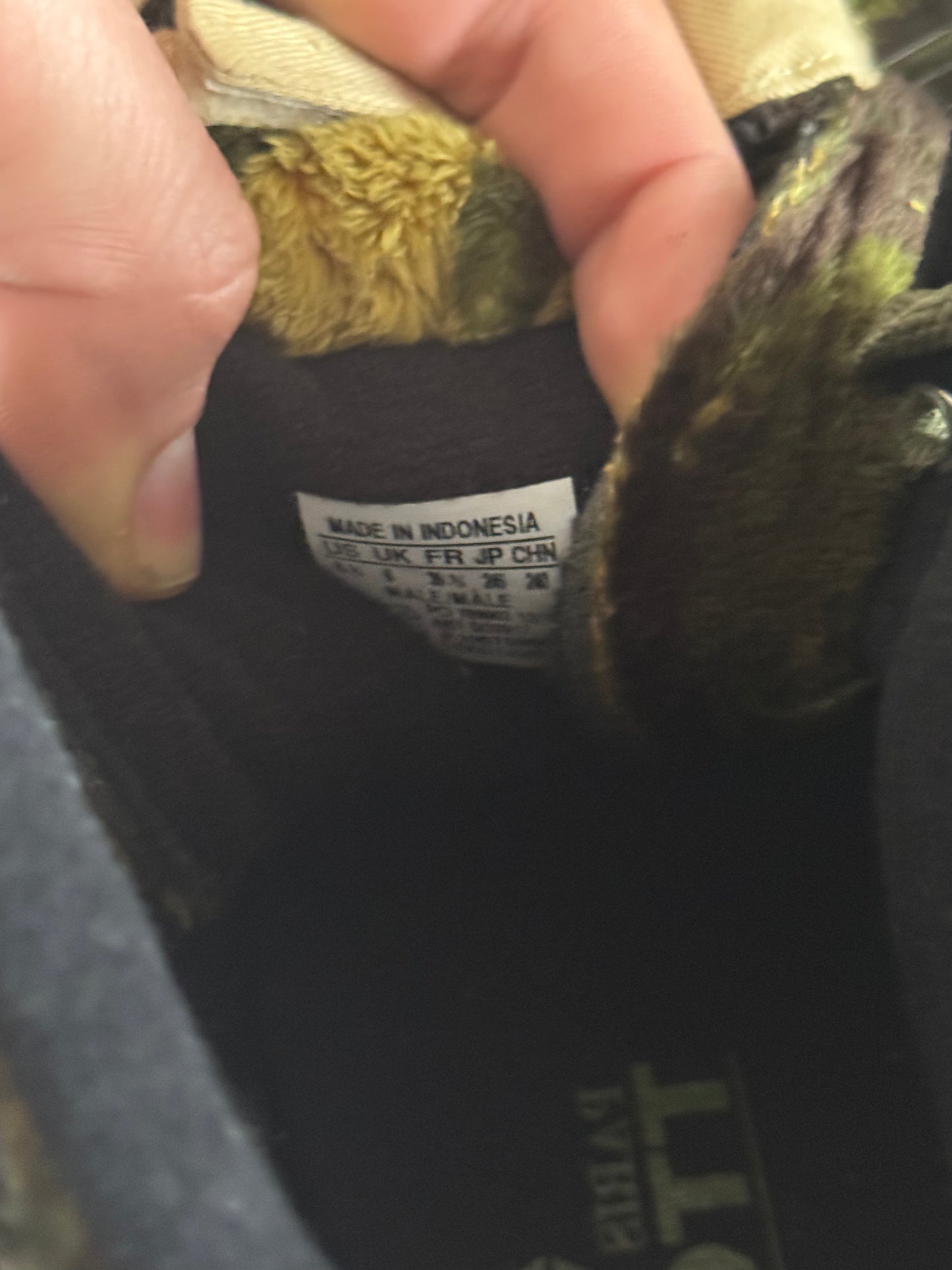 Adidas x Jeremy Scott Camo Teddy Bear Sneakers