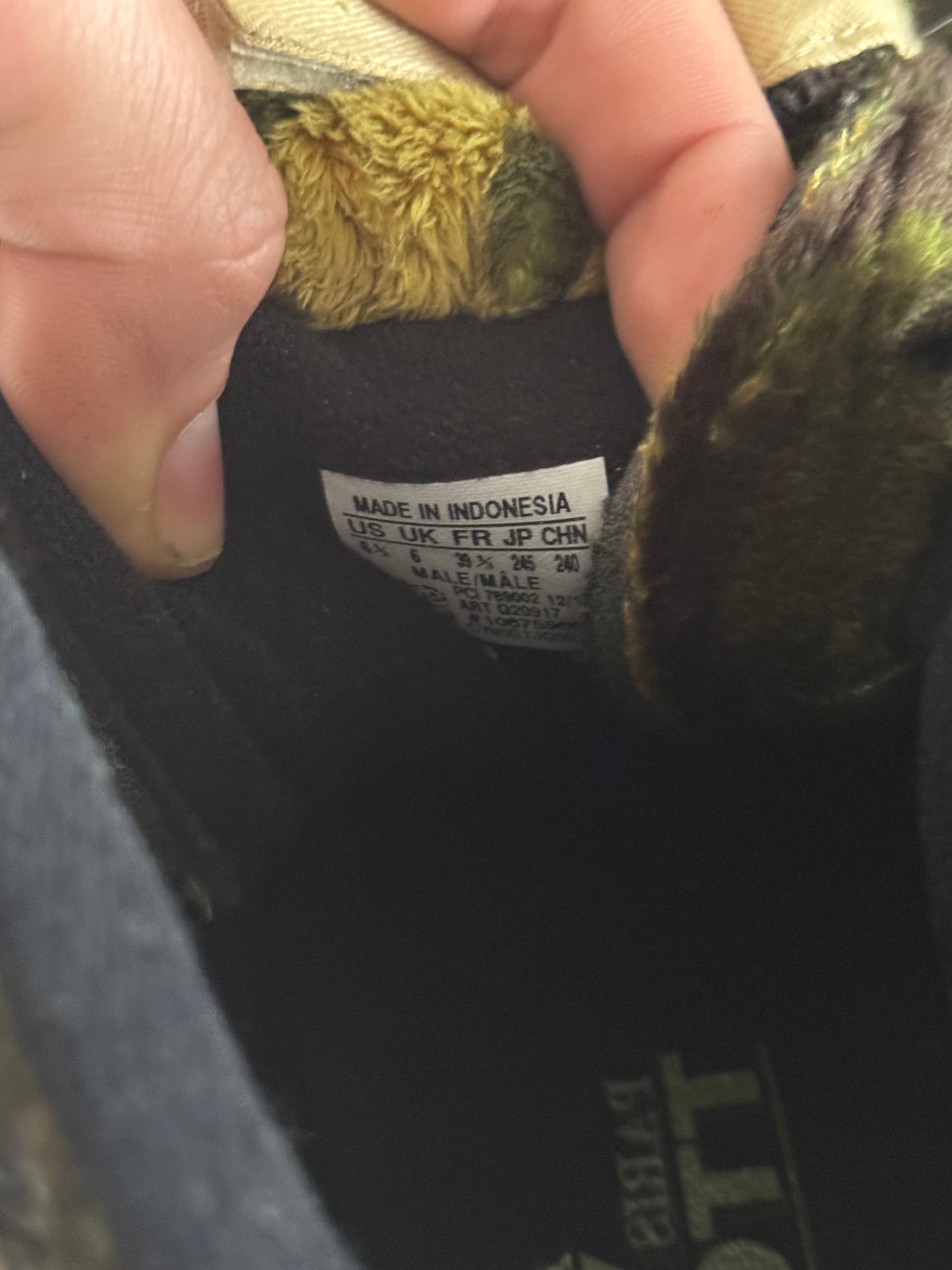 Adidas x Jeremy Scott Camo Teddy Bear Sneakers