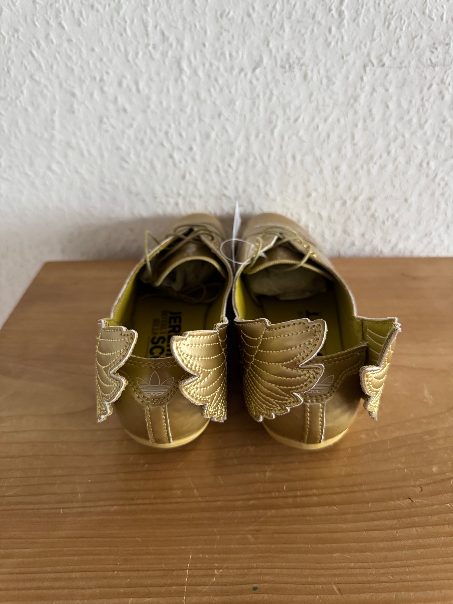 Adidas x Jeremy Scott Wings Easy Five Gold Ballet Flats