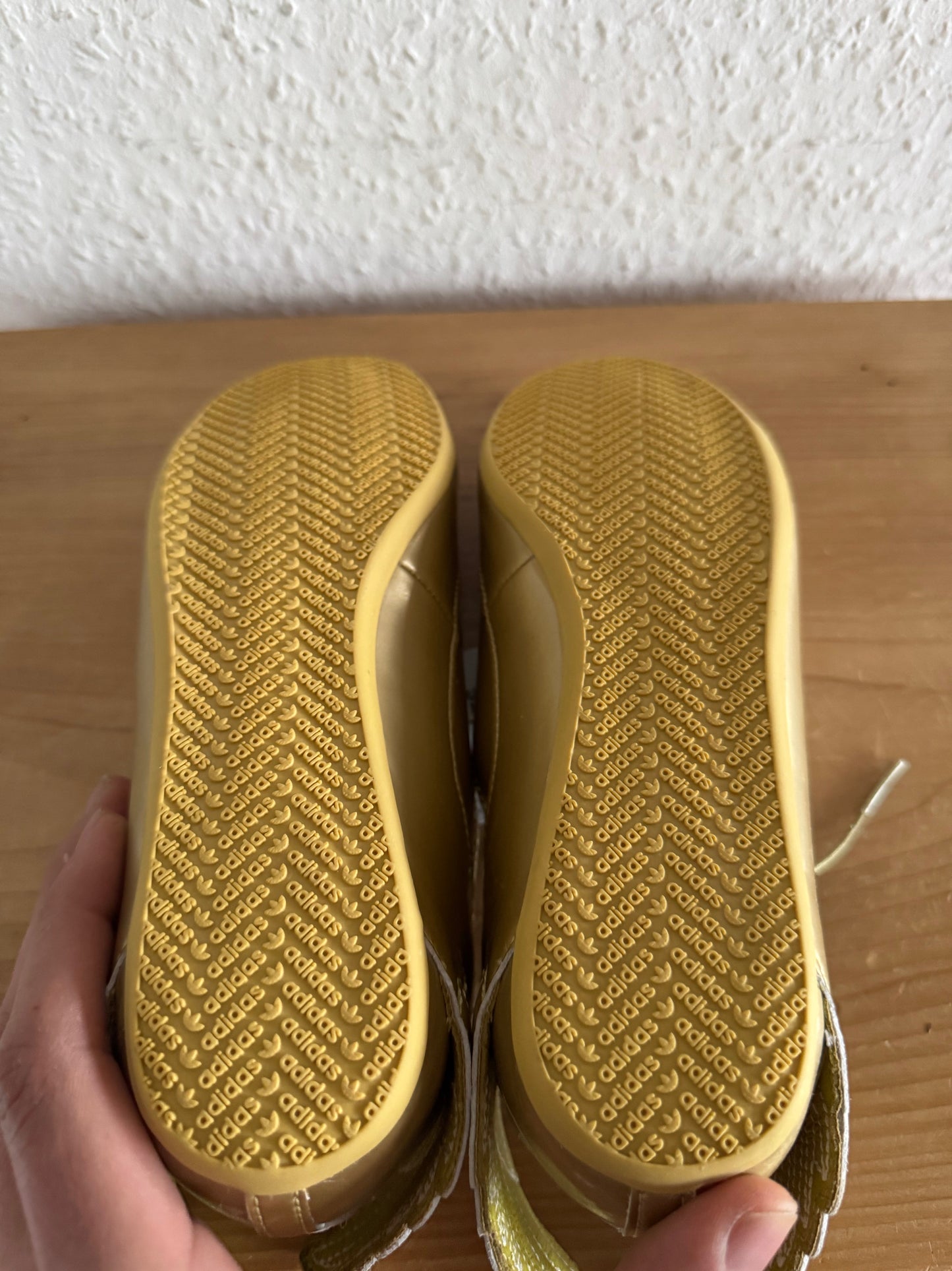 Adidas x Jeremy Scott Wings Easy Five Gold Ballet Flats