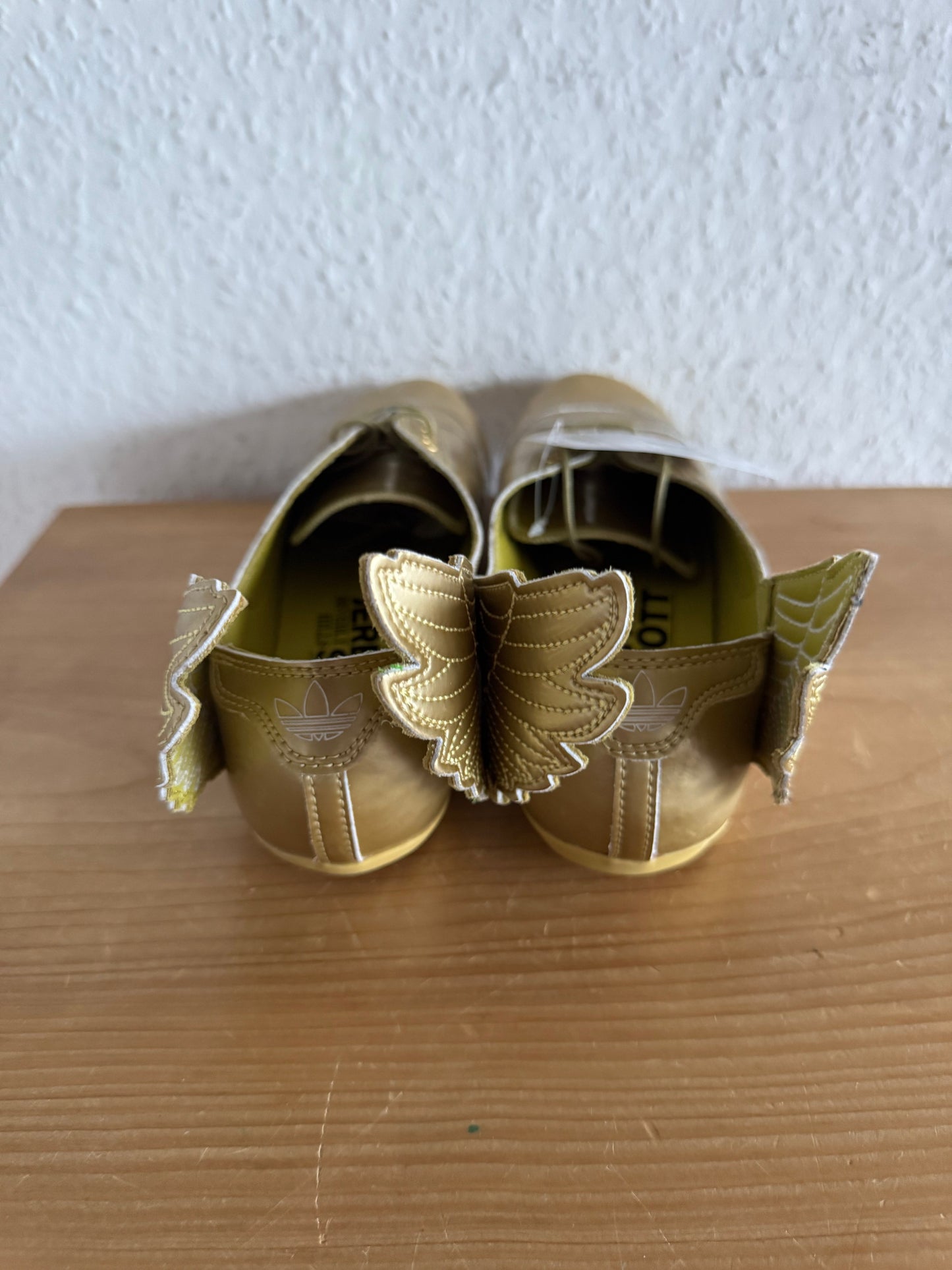 Adidas x Jeremy Scott JS Wings Easy Five Gold Ballet Flats