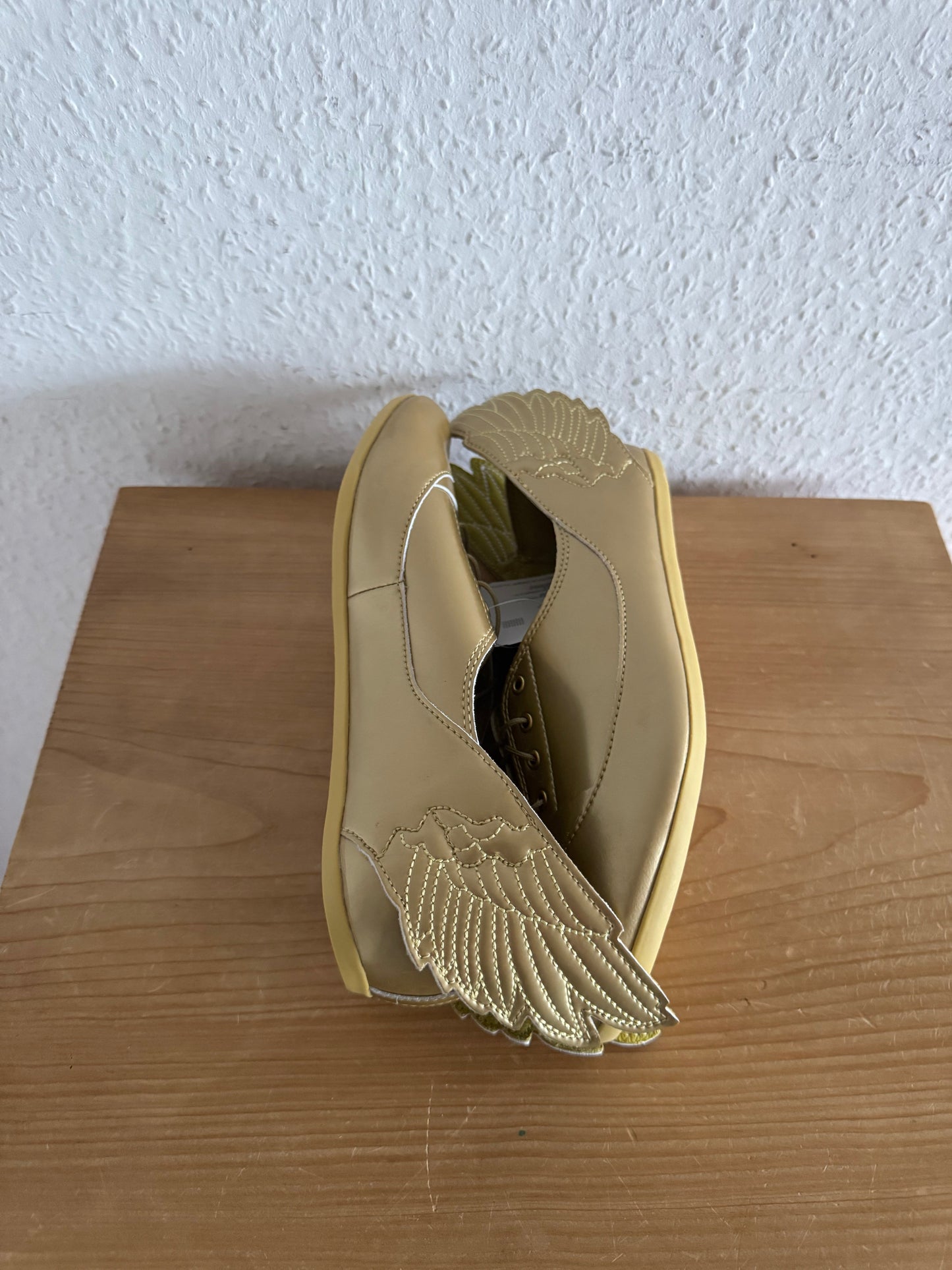 Adidas x Jeremy Scott JS Wings Easy Five Gold Ballet Flats