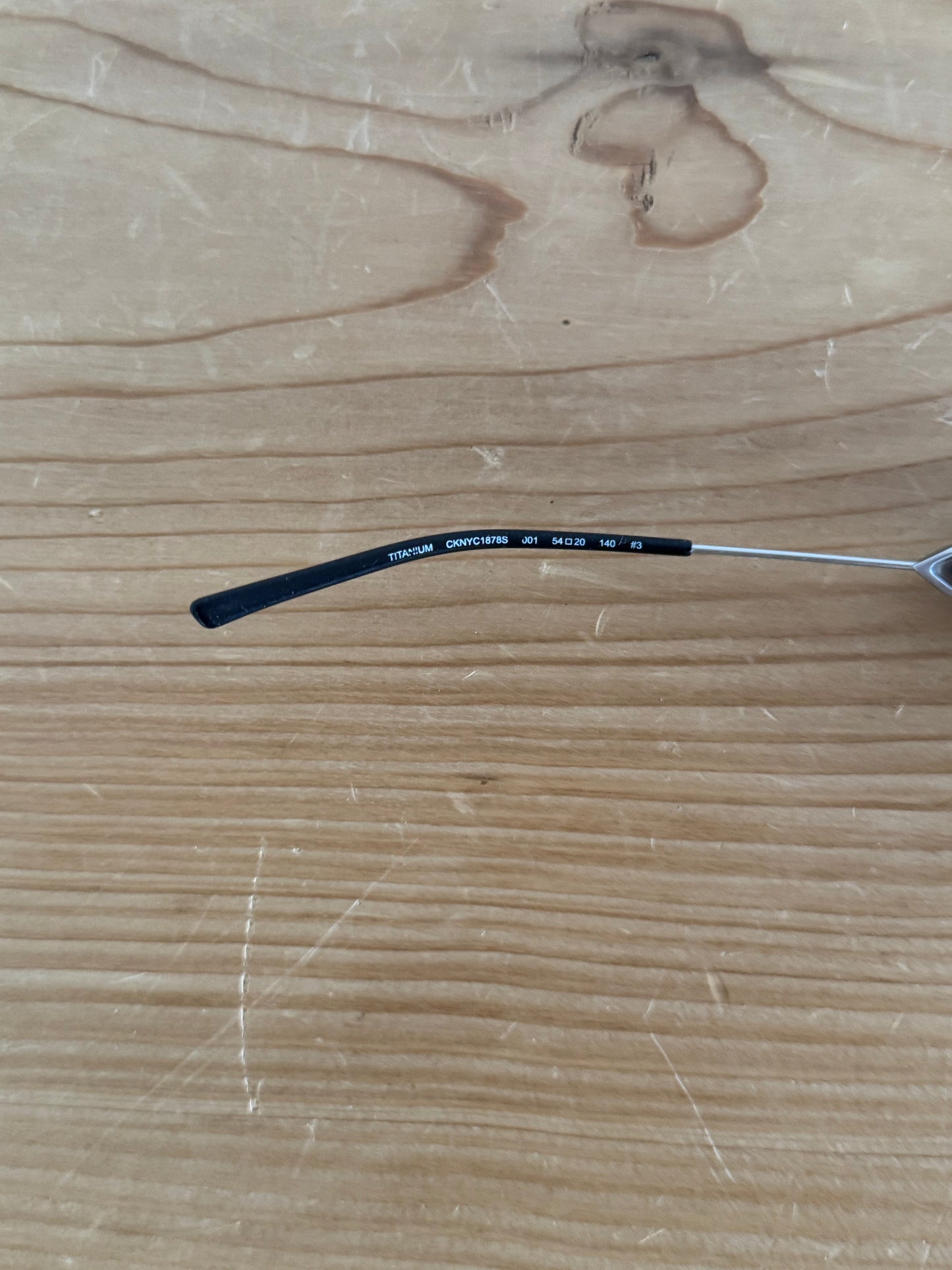 CKNYC1878S Titanium Bridge Sunglasses