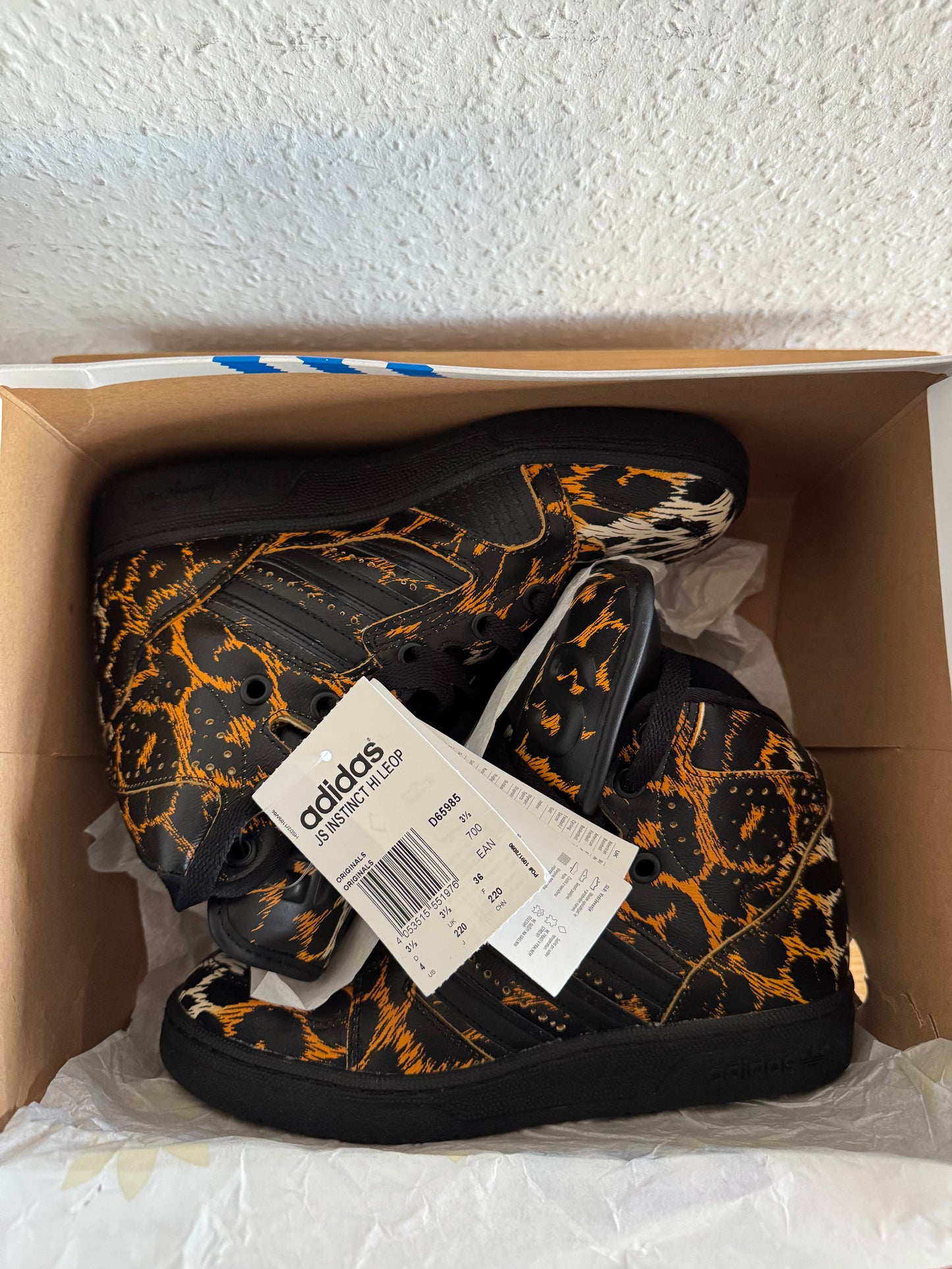 Adidas x Jeremy Scott JS Instinct Hi Leopard