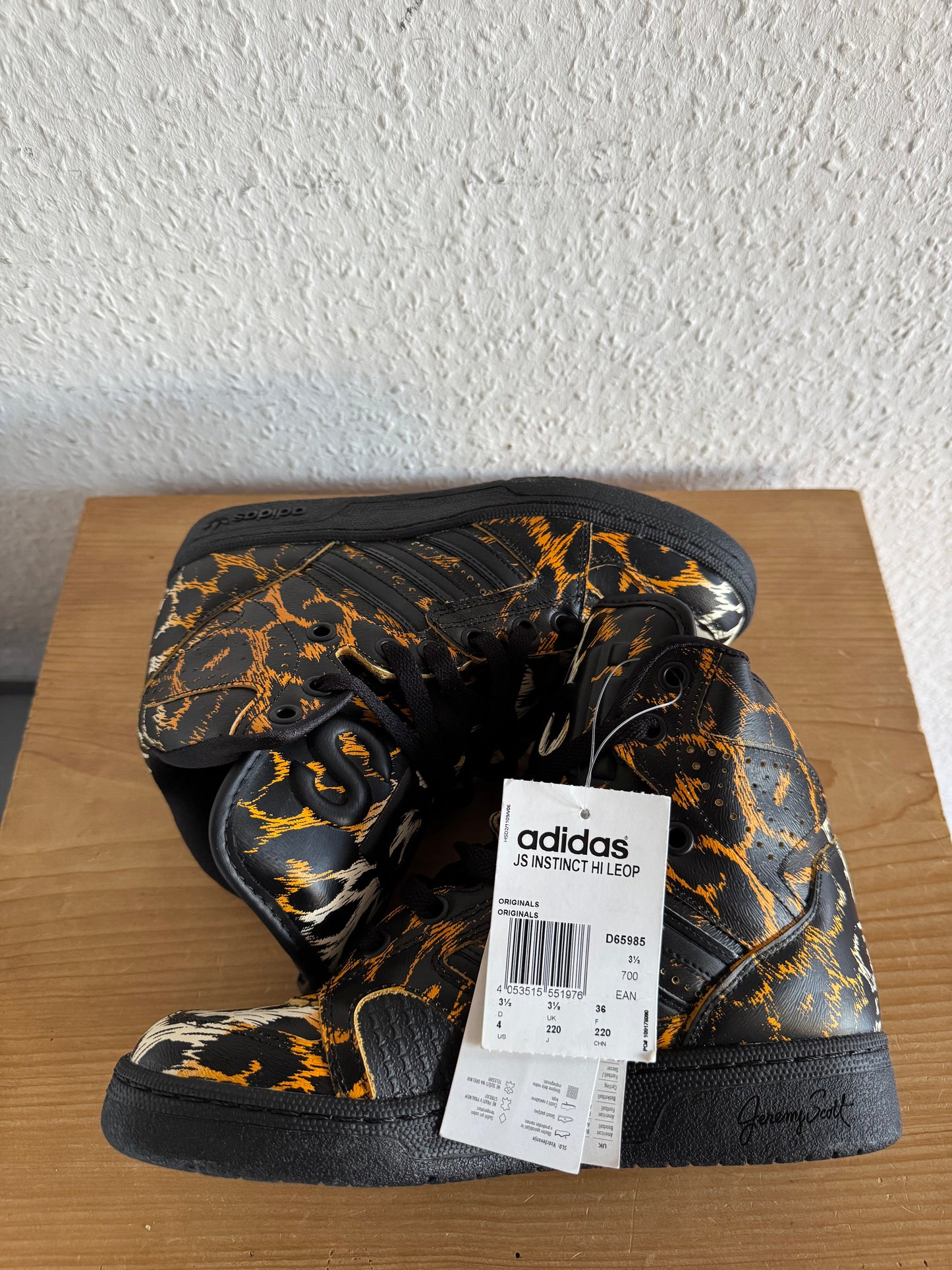 Adidas x Jeremy Scott JS Instinct Hi Leopard
