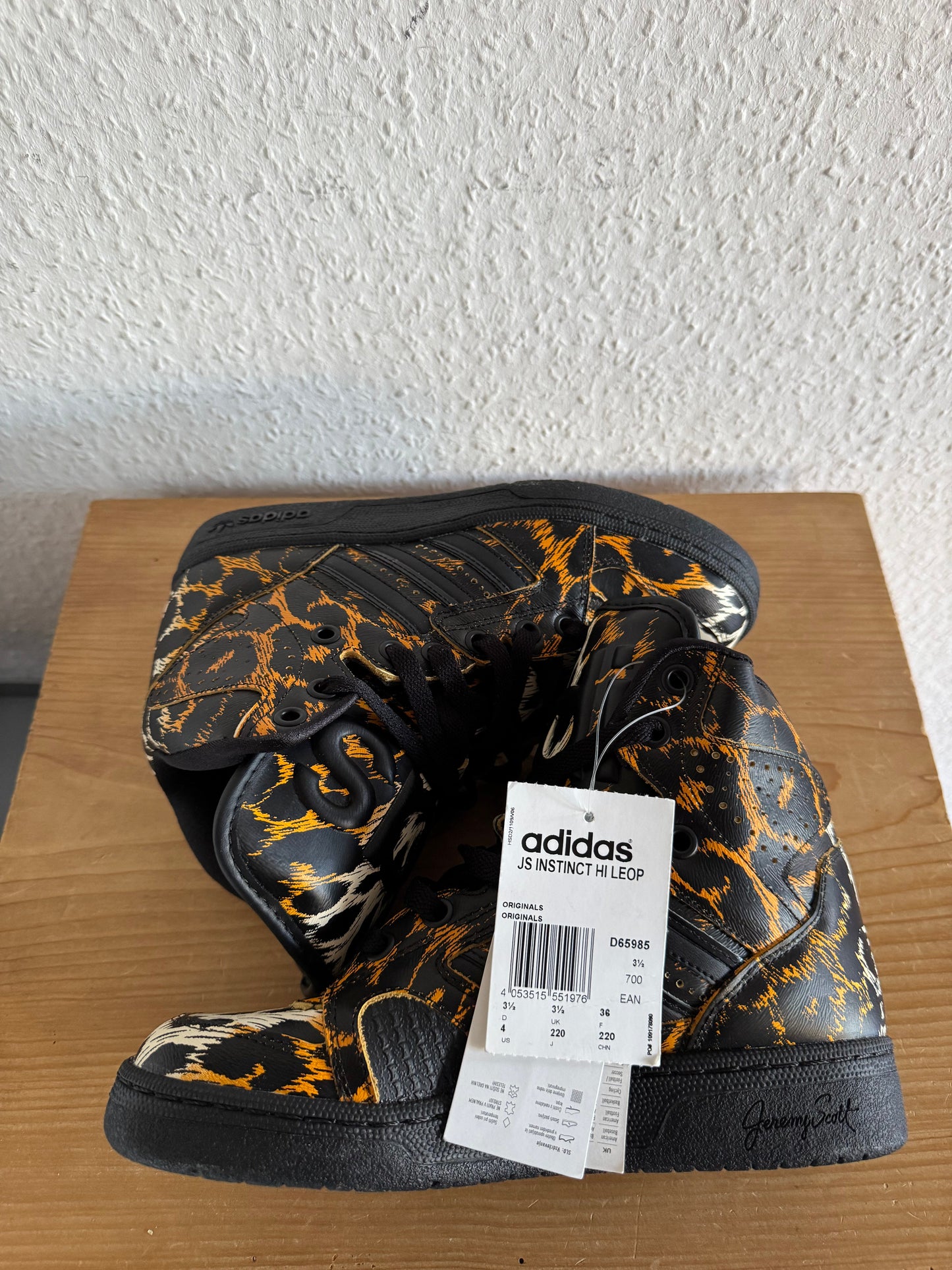 Adidas x Jeremy Scott JS Instinct Hi Leopard