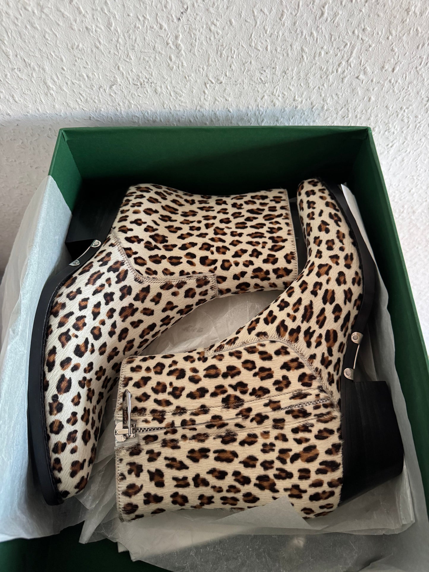 Calvin Klein 205W39NYC Pony Hair Spazzolato Ankle Boots