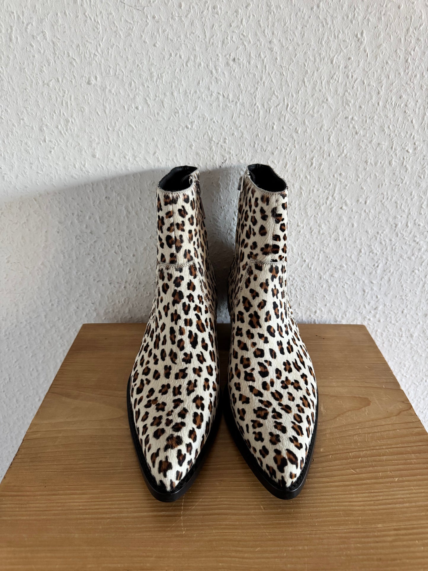 Calvin Klein 205W39NYC Pony Hair Spazzolato Ankle Boots