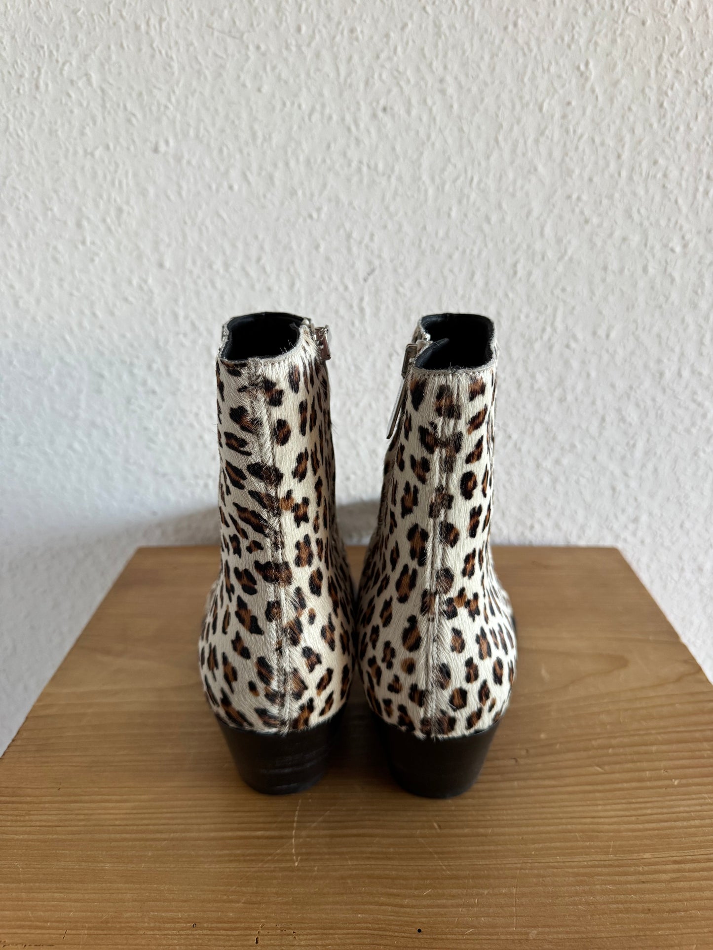Calvin Klein 205W39NYC Pony Hair Spazzolato Ankle Boots