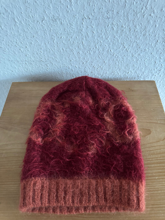 Gucci Red Mohair Beanie