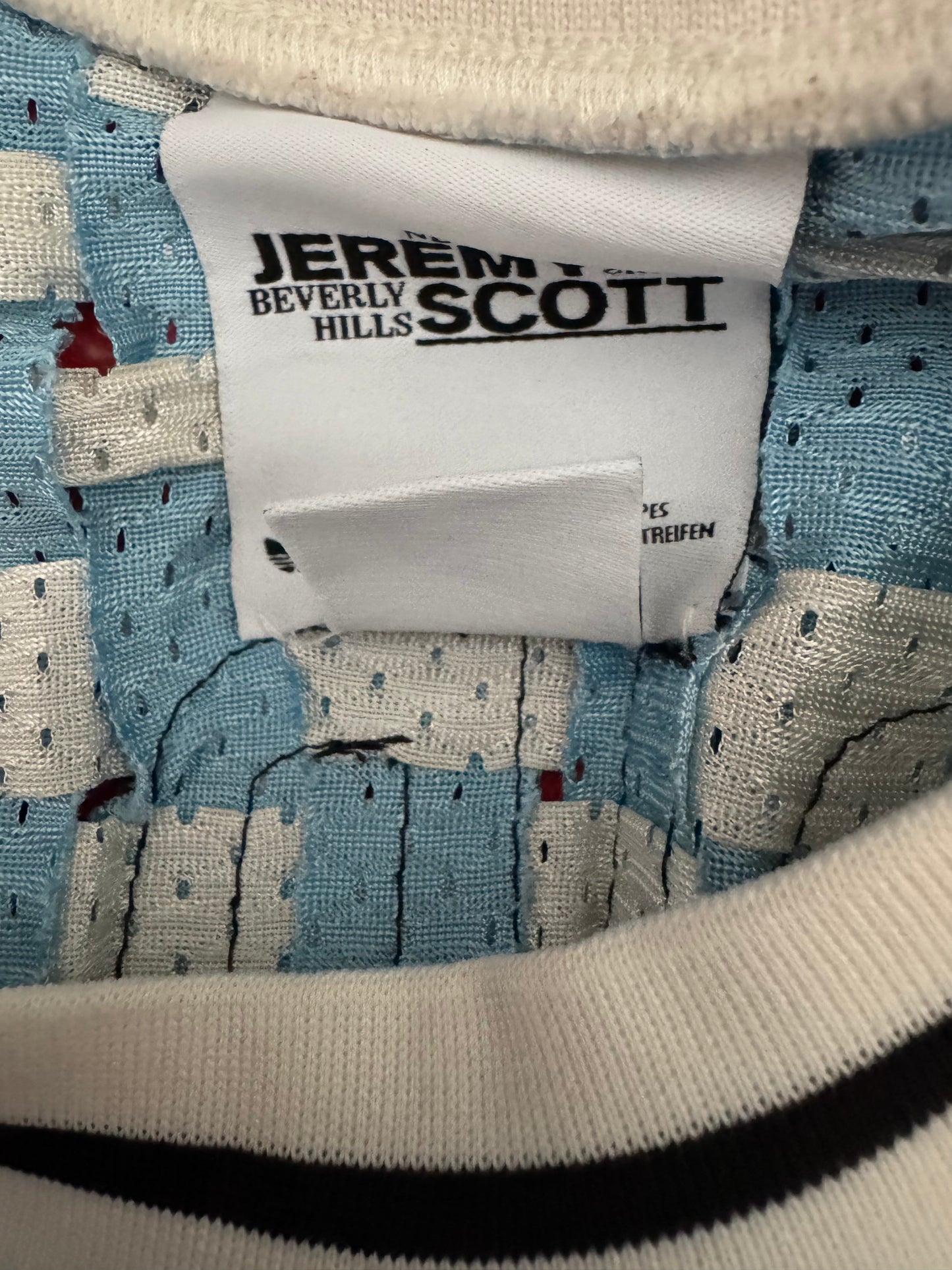 Adidas × Jeremy Scott Basketball Woven Mesh Jersey
