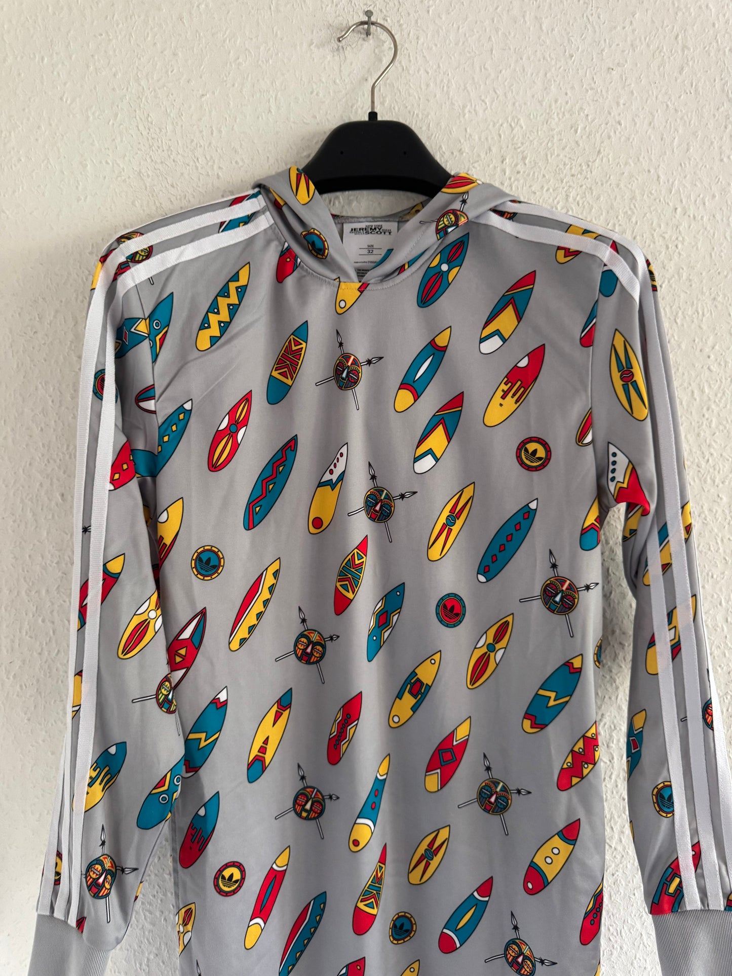 Adidas × Jeremy Scott ObyO "Africa" Print Hooded Dress