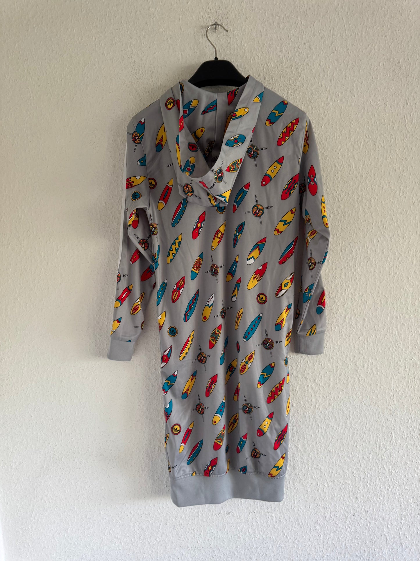 Adidas × Jeremy Scott ObyO "Africa" Print Hooded Dress