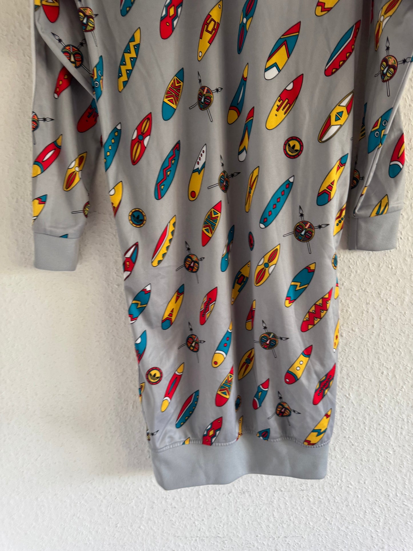 Adidas × Jeremy Scott ObyO "Africa" Print Hooded Dress