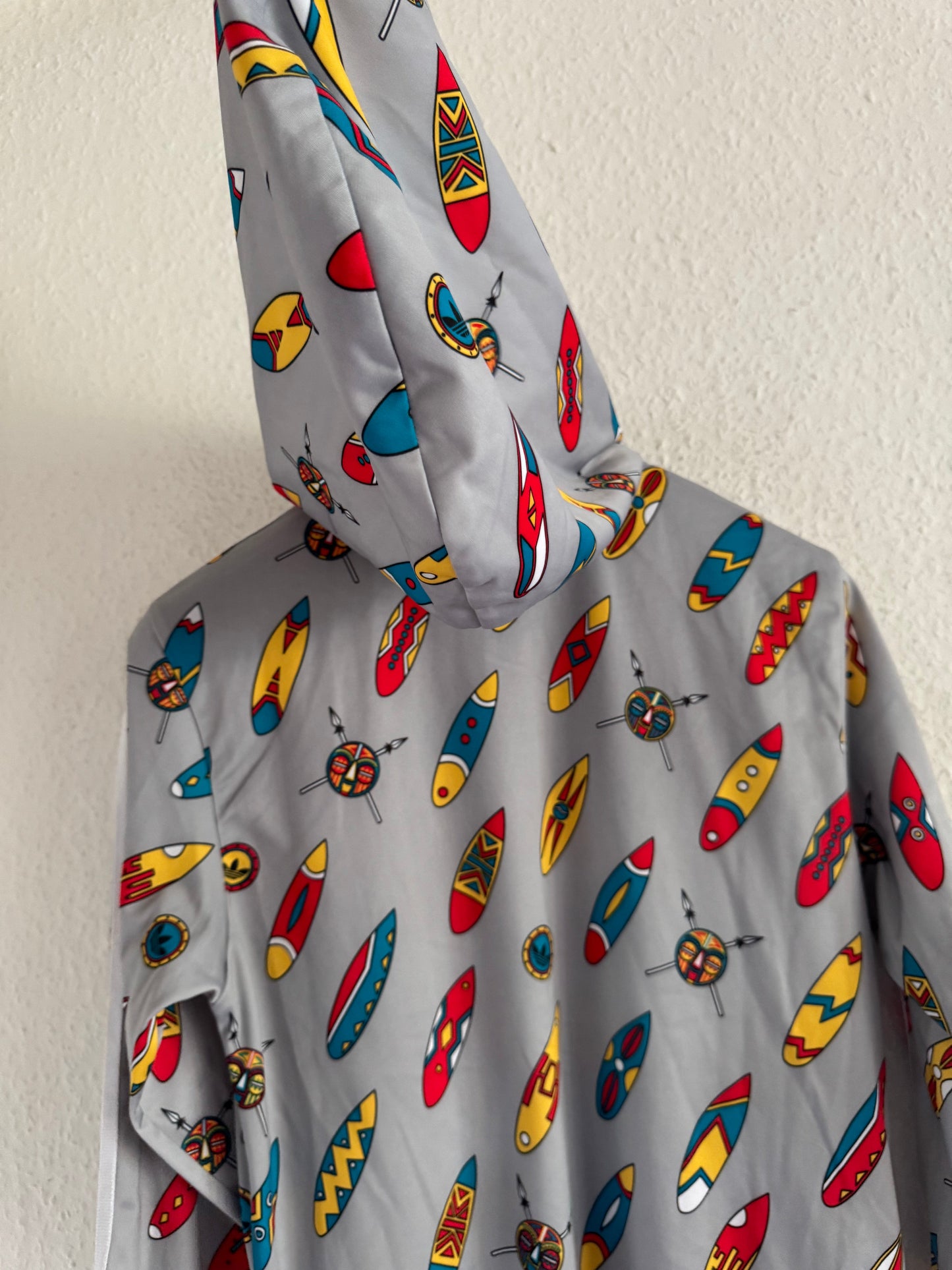 Adidas × Jeremy Scott ObyO "Africa" Print Hooded Dress