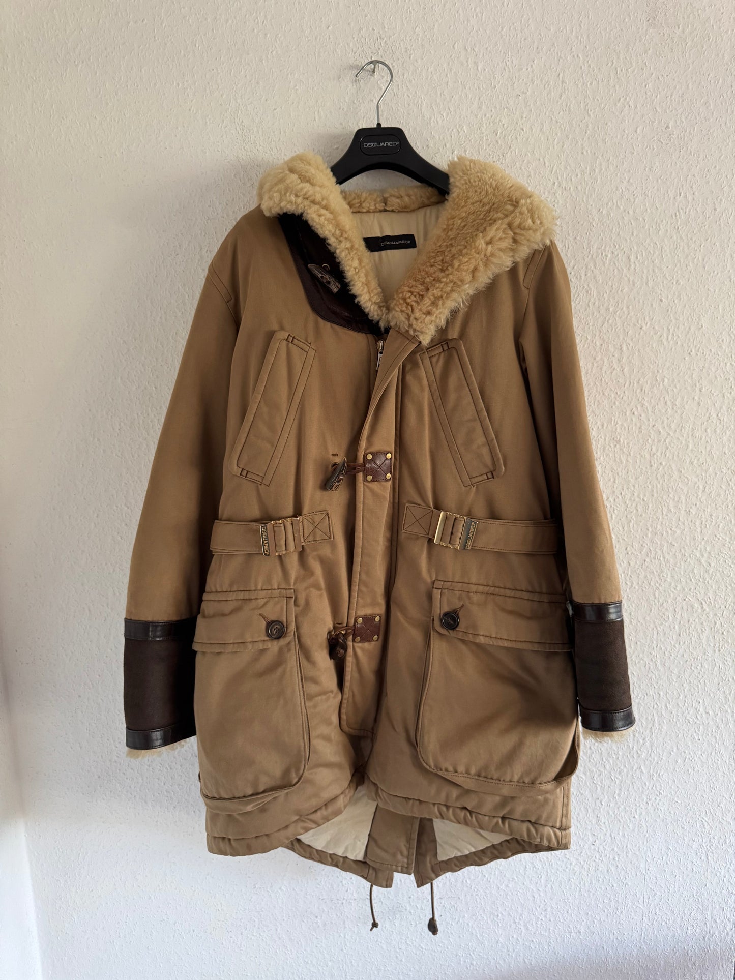 Dsquared2 FW03 Runway Shearling Parka