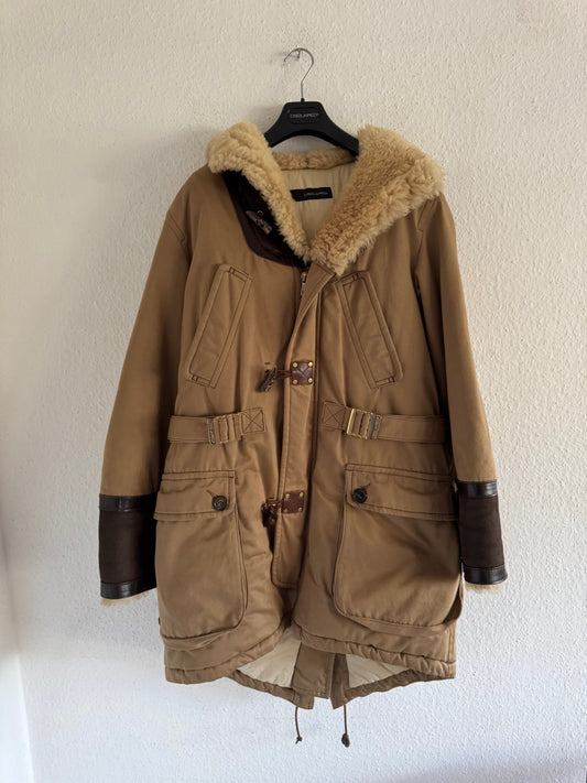 Dsquared2 FW03 Runway Shearling Parka