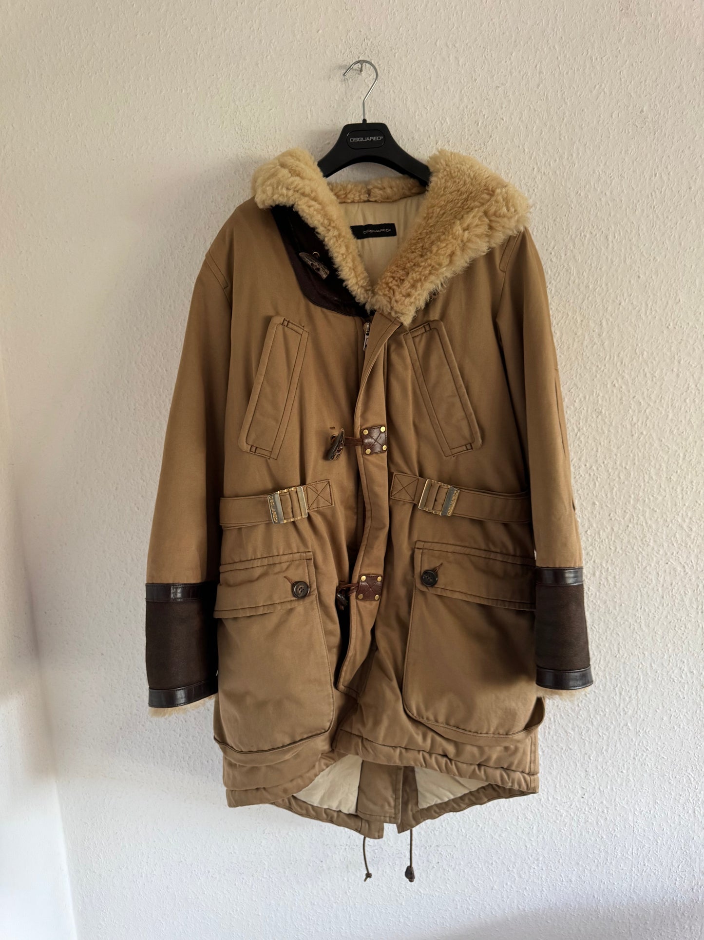 Dsquared2 FW03 Runway Shearling Parka