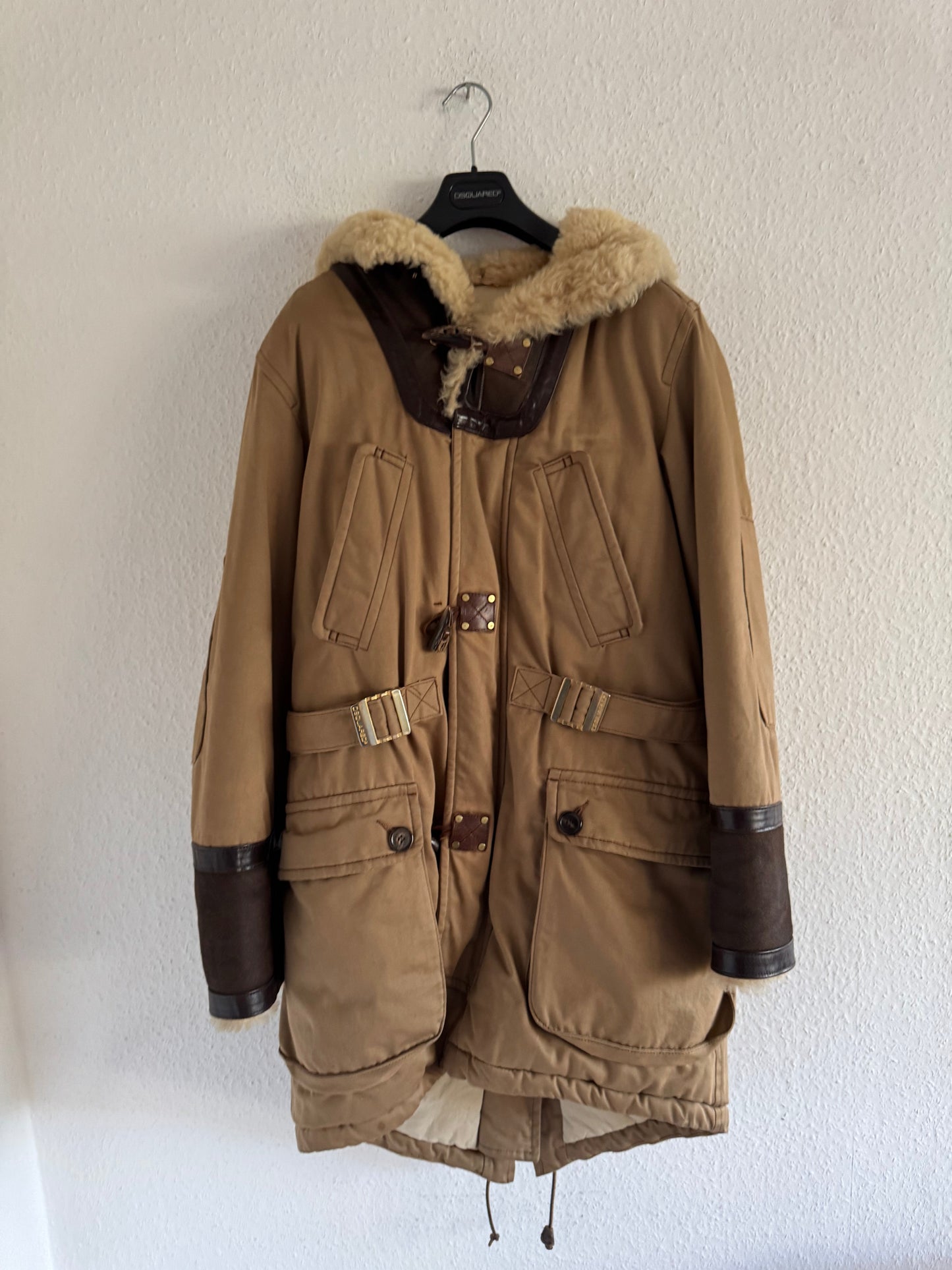 Dsquared2 FW03 Runway Shearling Parka