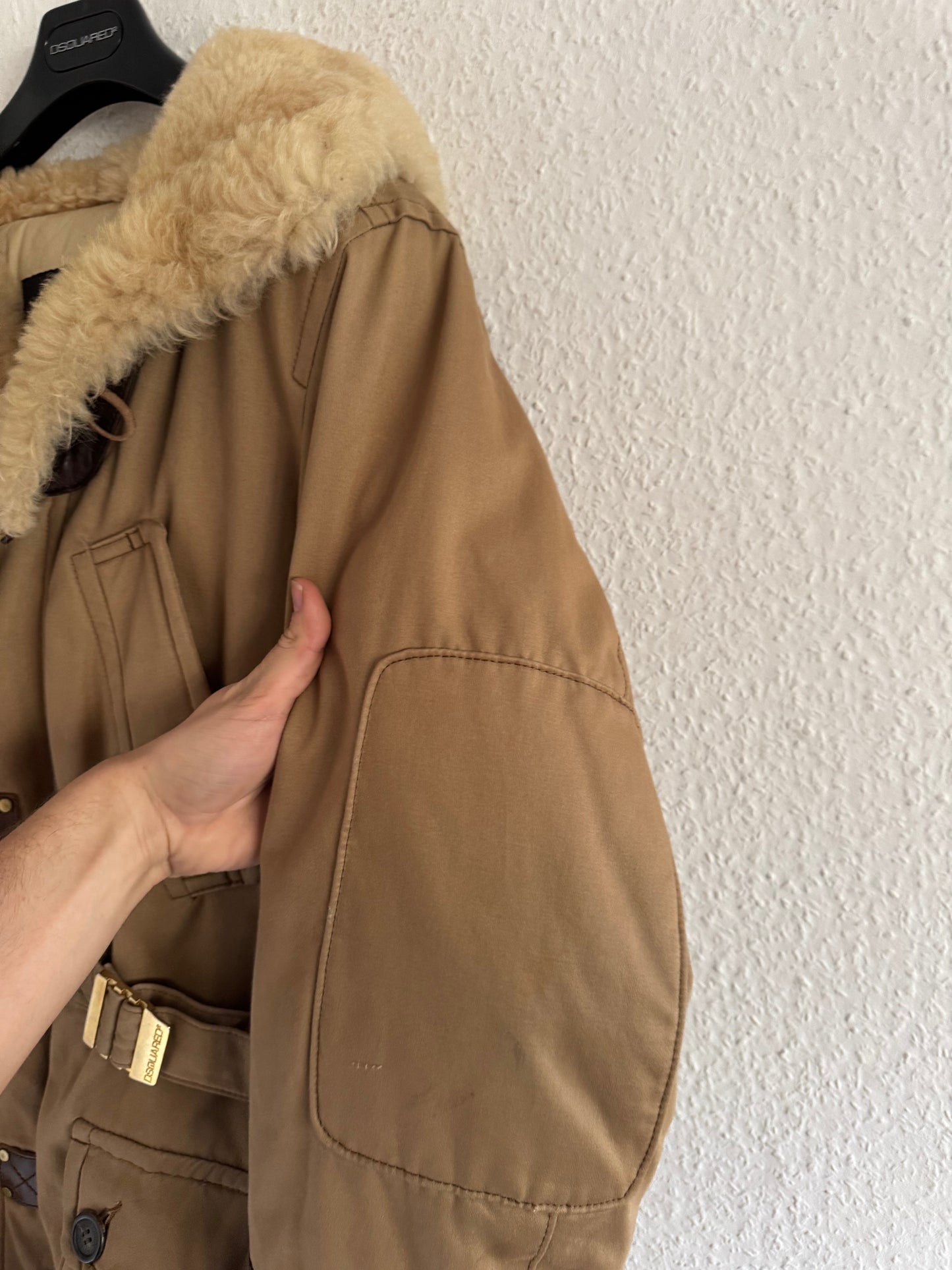 Dsquared2 FW03 Runway Shearling Parka