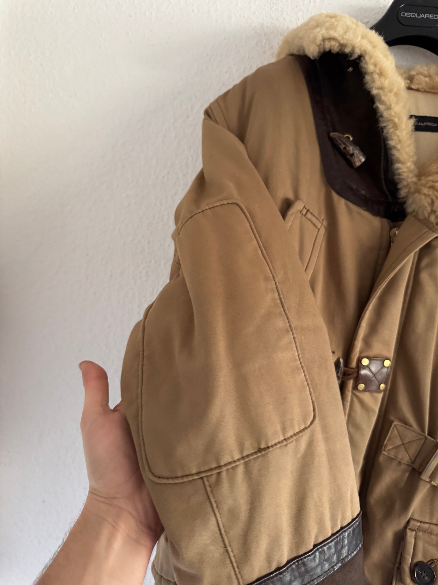 Dsquared2 FW03 Runway Shearling Parka