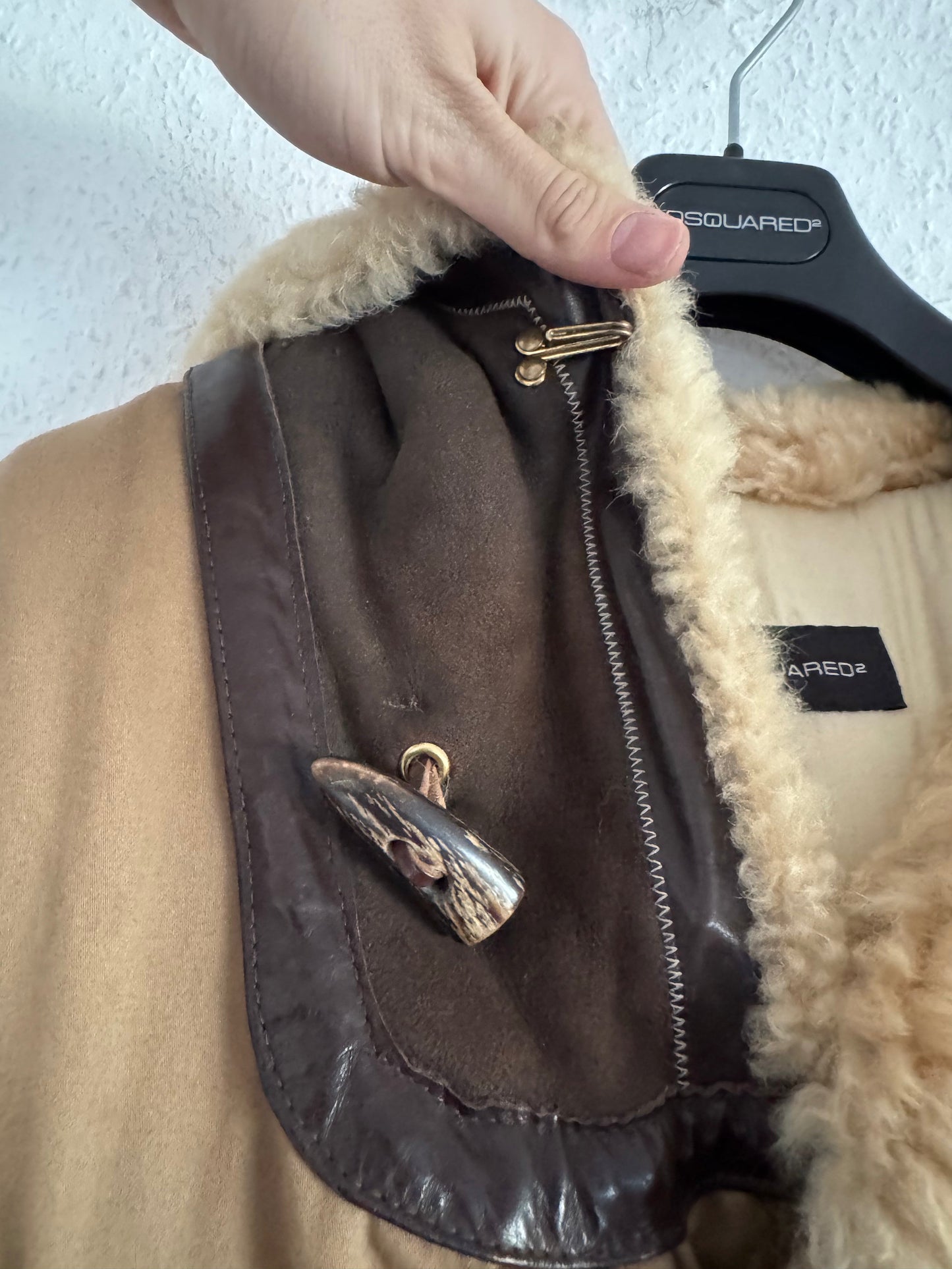 Dsquared2 FW03 Runway Shearling Parka